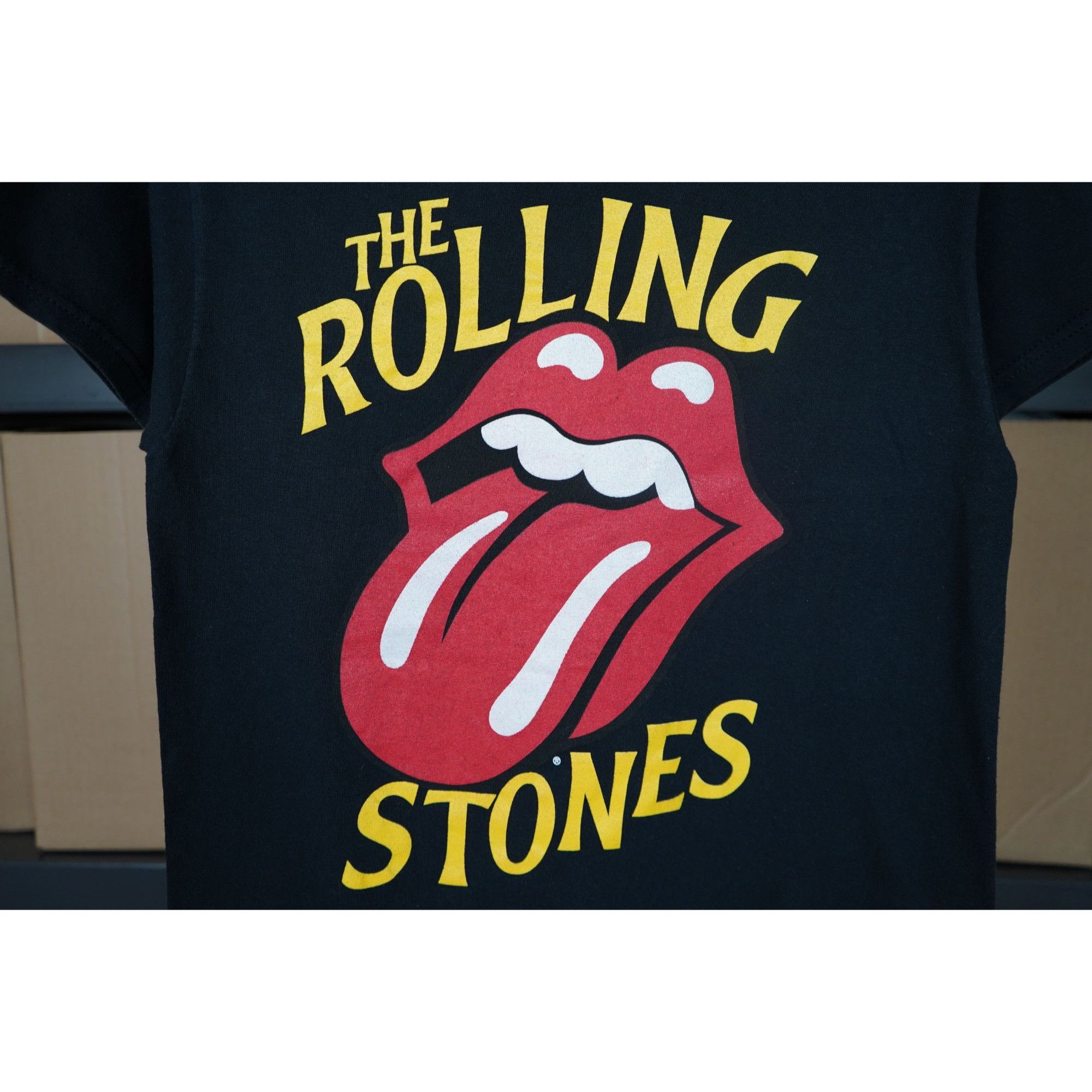 The Rolling Stones Rolling Stone Classic Black/Red Band T-Shirt S #370 Size US S / EU 44-46 / 1 - 3 Thumbnail