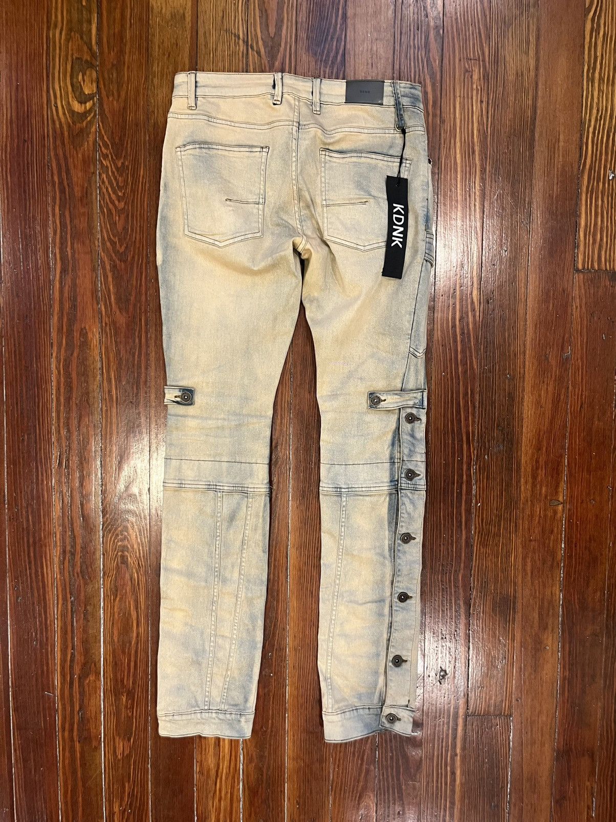 Other KDNK 1141411 Stack Jeans 32 Distressed Cargo Style Stretch Size US 32 / EU 48 - 2 Thumbnail
