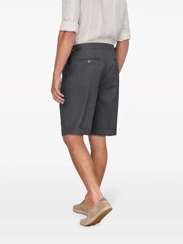 Brunello Cucinelli Bermuda Shorts in Medium Grey Size US 32 / EU 48 - 2 Thumbnail