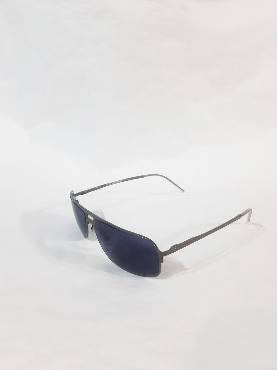 Dior SS 2005 "Beck" Dior X Hedi Slimane Blue Lense Small Glasses Size ONE SIZE - 2 Thumbnail