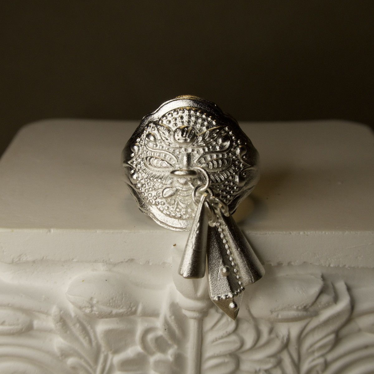Other Silver Guardian Charm Ring Size ONE SIZE - 1 Thumbnail