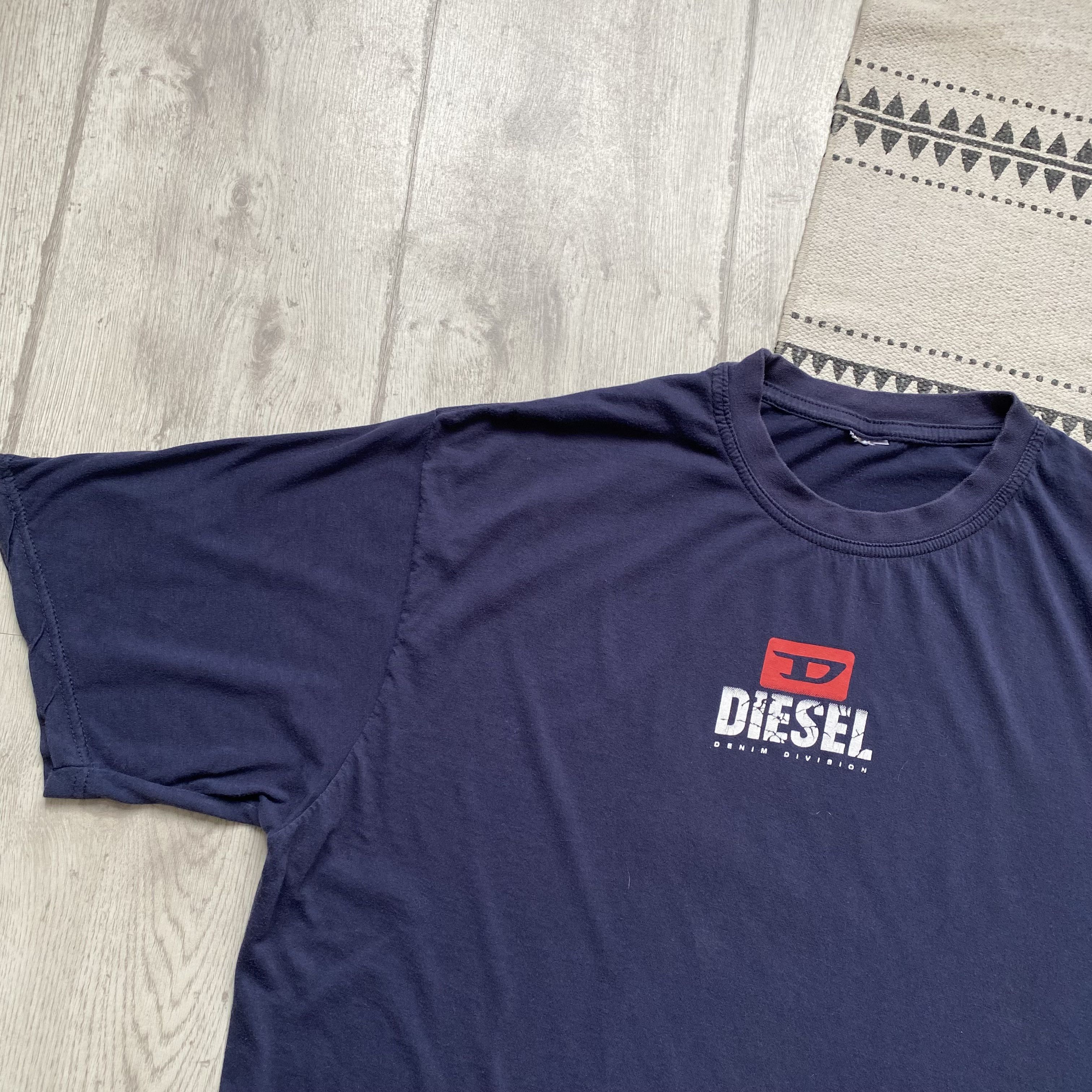 Diesel Essentials 90s Vintage Diesel Big Logo Tee Streetch Opium Size US L / EU 52-54 / 3 - 7 Thumbnail