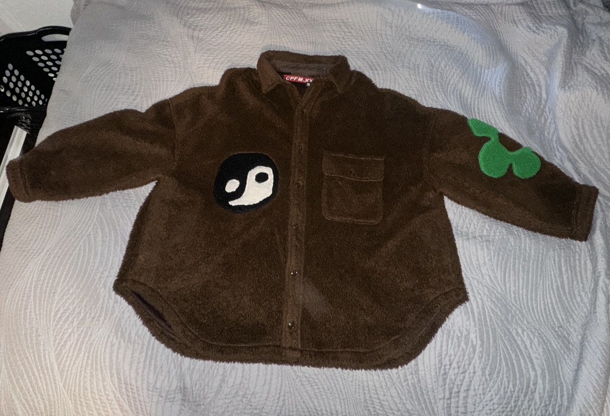 Cactus Plant Flea Market Big Fuzzy Shirt Jacket | Grailed