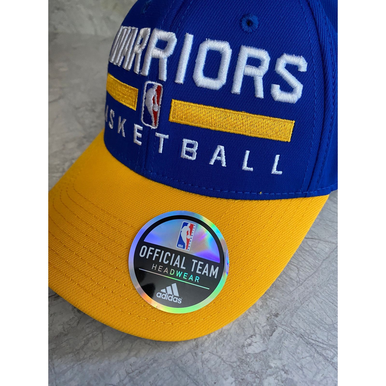 Adidas New Golden State Warriors Adidas NBA Snapback Hat Size ONE SIZE - 4 Thumbnail