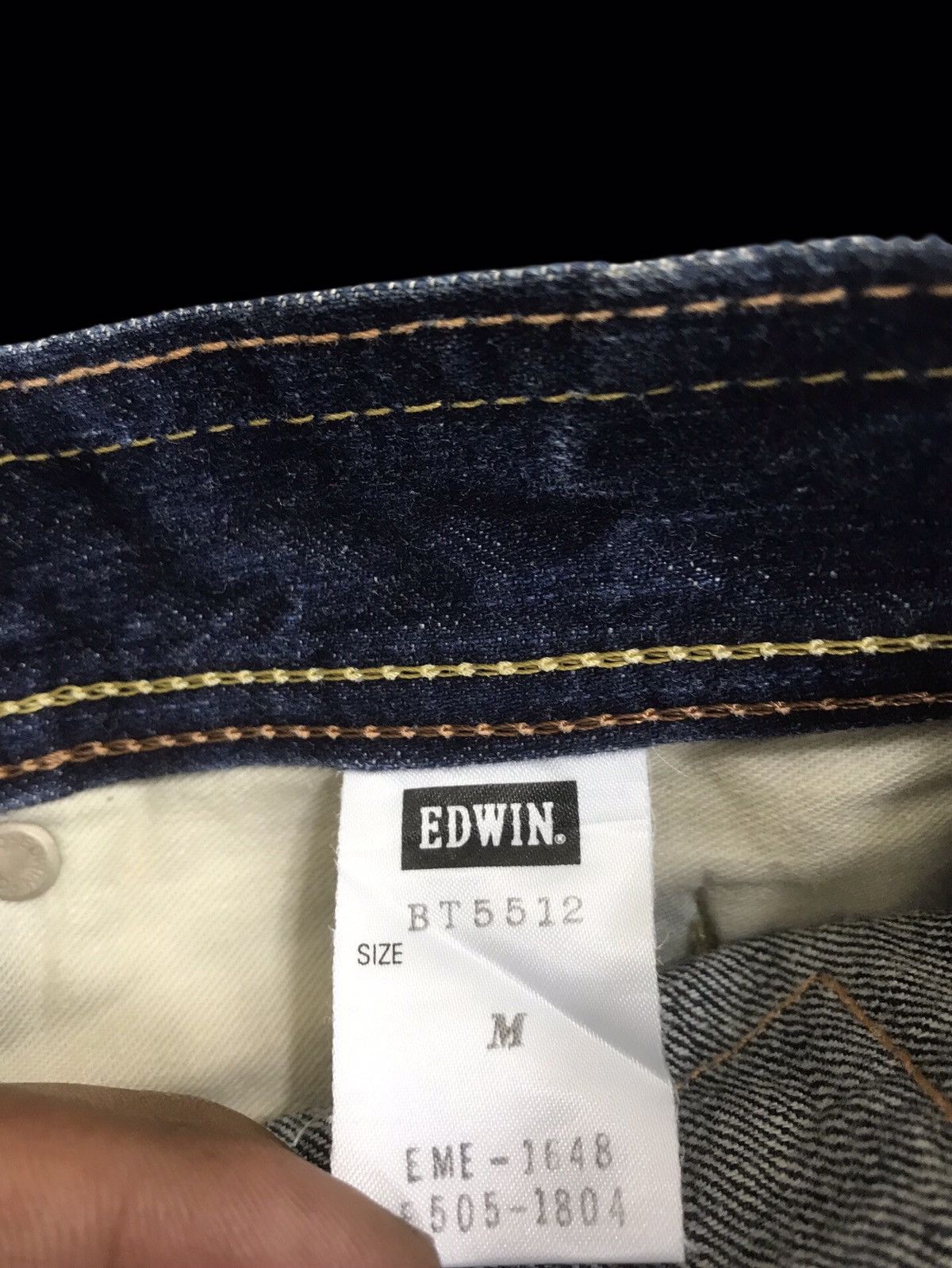 Edwin 💥ENGINEERED💥BOOTCUT EDWIN STONEWASH LOW RISE DENIM F230 Size US 32 / EU 48 - 18 Thumbnail