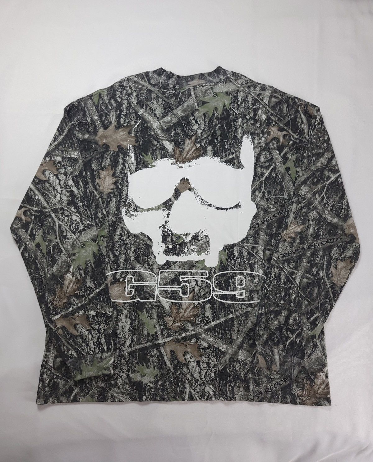 G59 Suicideboys RealTree Camo Skull Logo Longsleeve Size 2XL