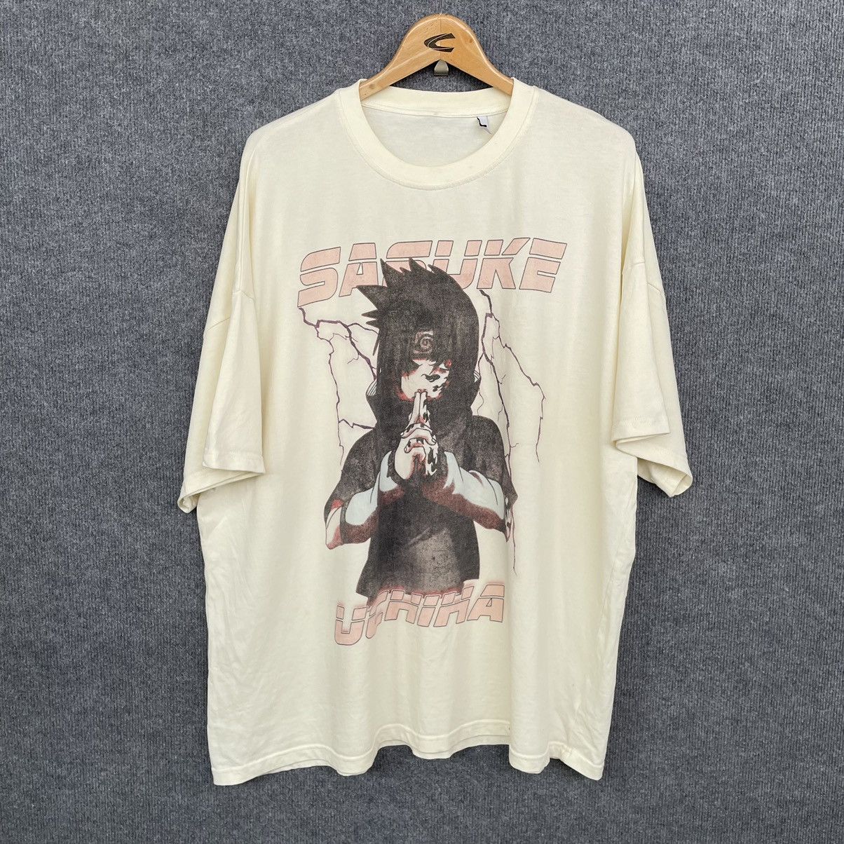 Anime × Japanese Brand × Vintage Vintage 1999 Sasuke Uchiha Naruto Shippuden Anime Tee Size US XXL / EU 58 / 5 - 1 Thumbnail