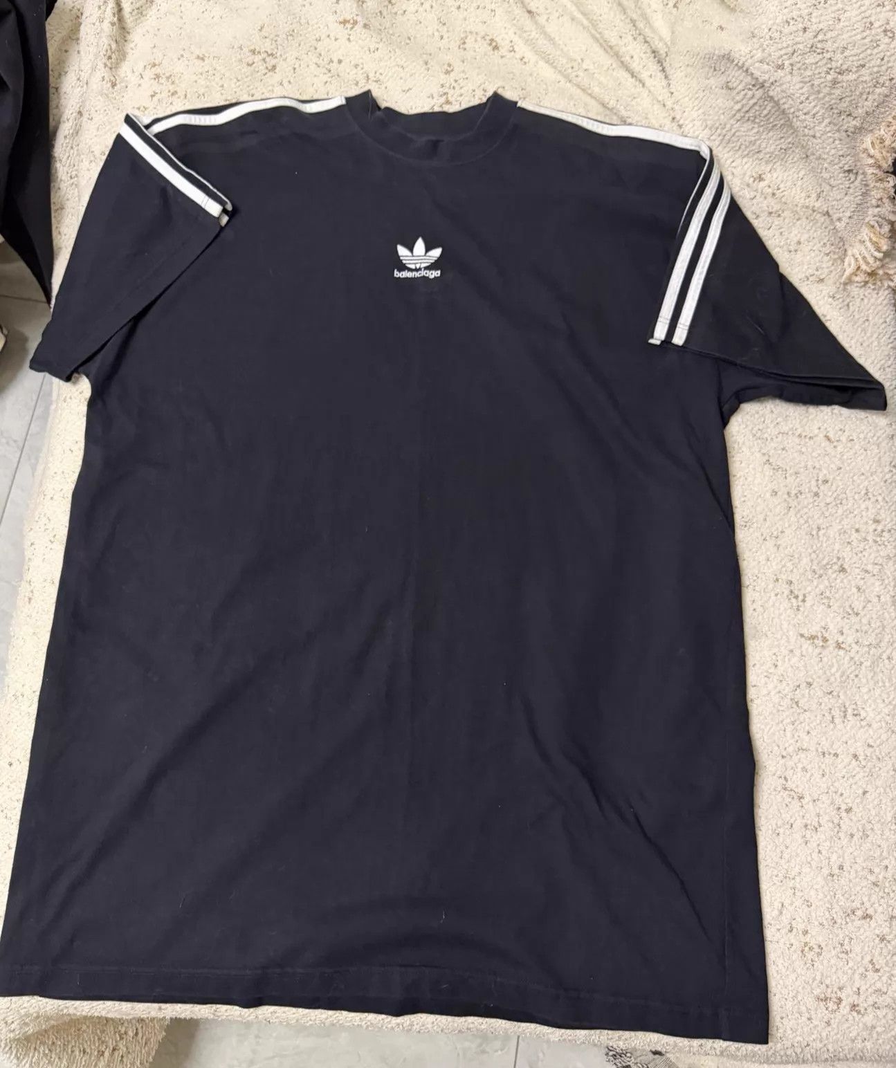 Balenciaga Balenciaga x Adidas Women's 2 Oversized Short Sleeve Dress Size XS / US 0-2 / IT 36-38 - 1 Thumbnail