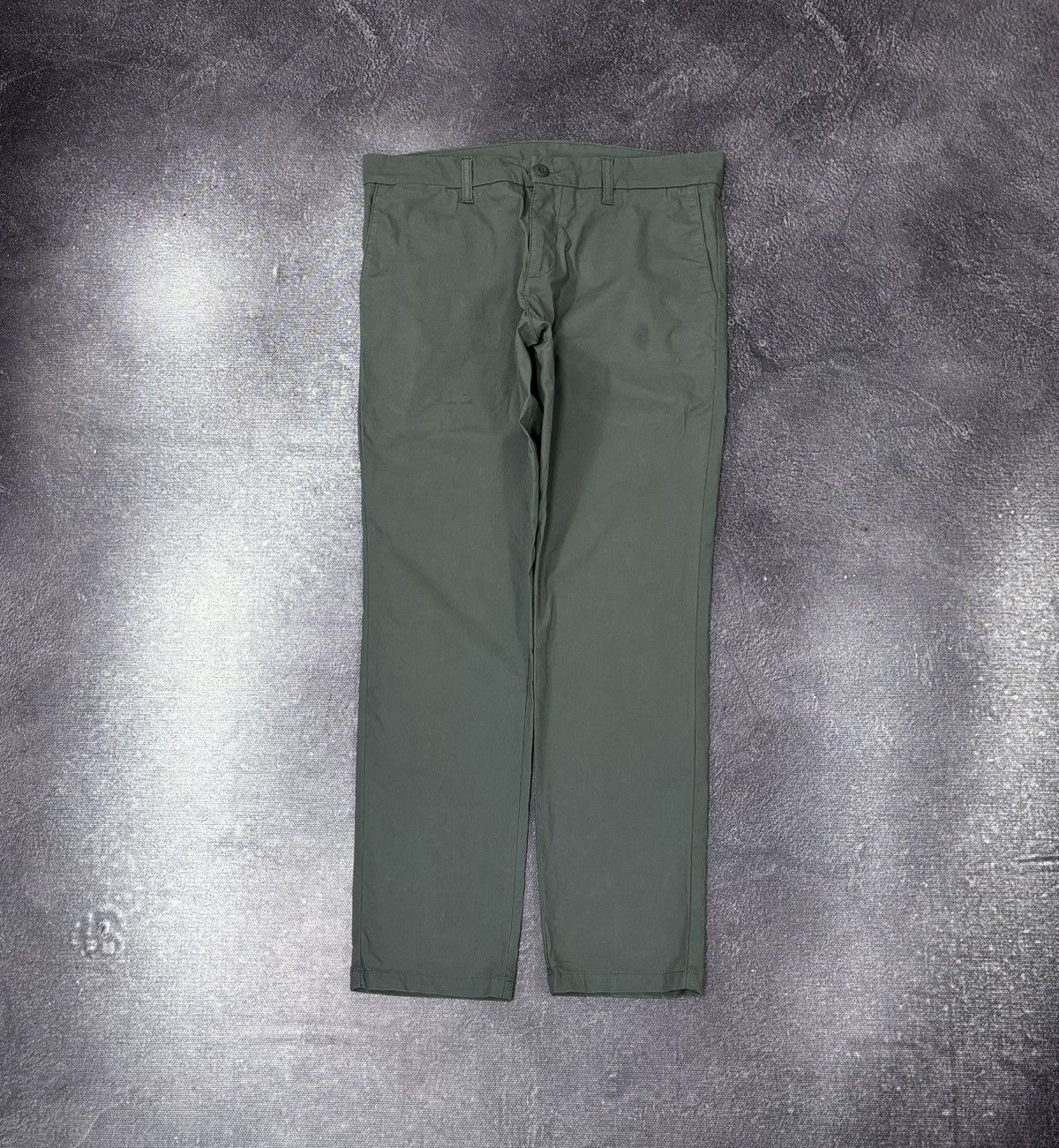 Carhartt Wip Carhartt WIP Men’s Olive Green Hype Sid Pants Size US 33 - 2 Thumbnail