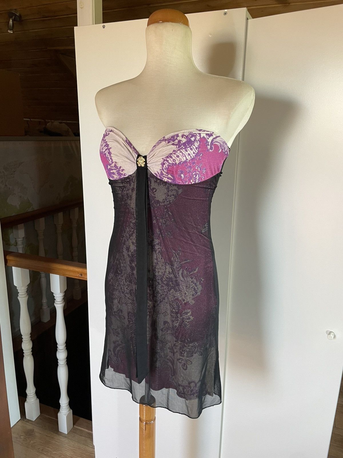 Roberto Cavalli Super rare iconic Roberto Cavalli Y2K sexy mini dress Size S / US 4 / IT 40 - 8 Thumbnail