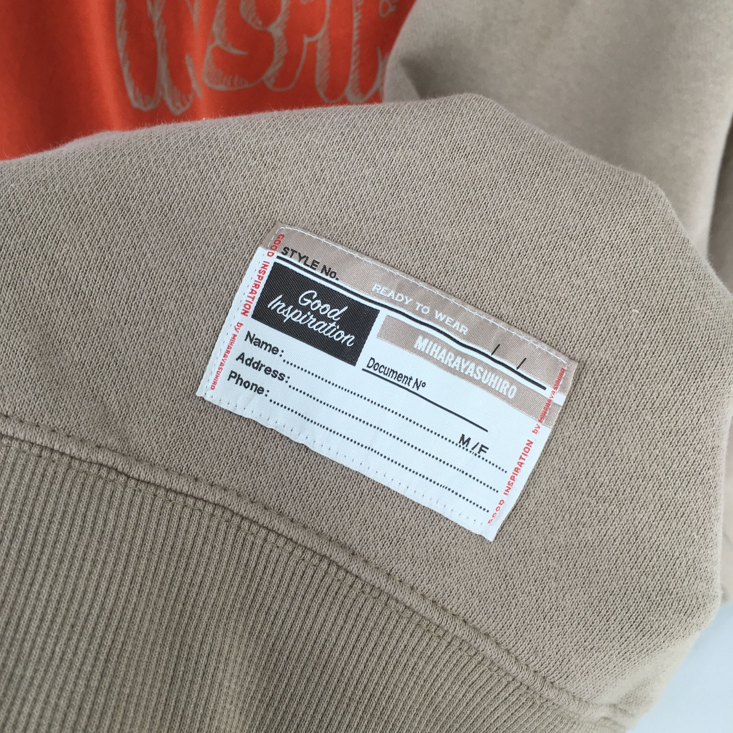 Maison MIHARA YASUHIRO GU x Maison Miharayasuhiro Good Inspiration Sweatshirt 2XL Size US XXL / EU 58 / 5 - 6 Thumbnail