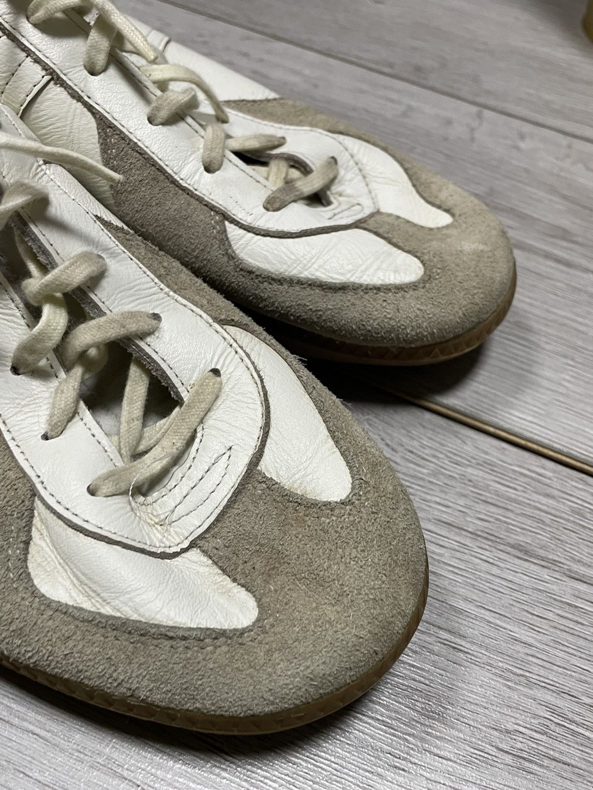 Vintage BW-sport 265 Maison Margiela style vintage leather trainers Size US 8 / EU 41 - 11 Thumbnail