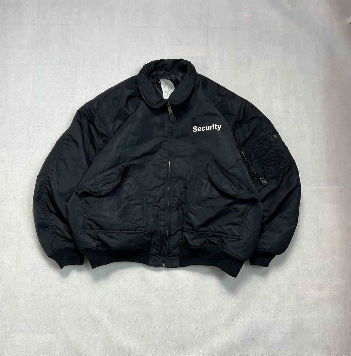 Fostex Garments × Vintage XXL FOSTEX MA-1 camo bomber - (Raf