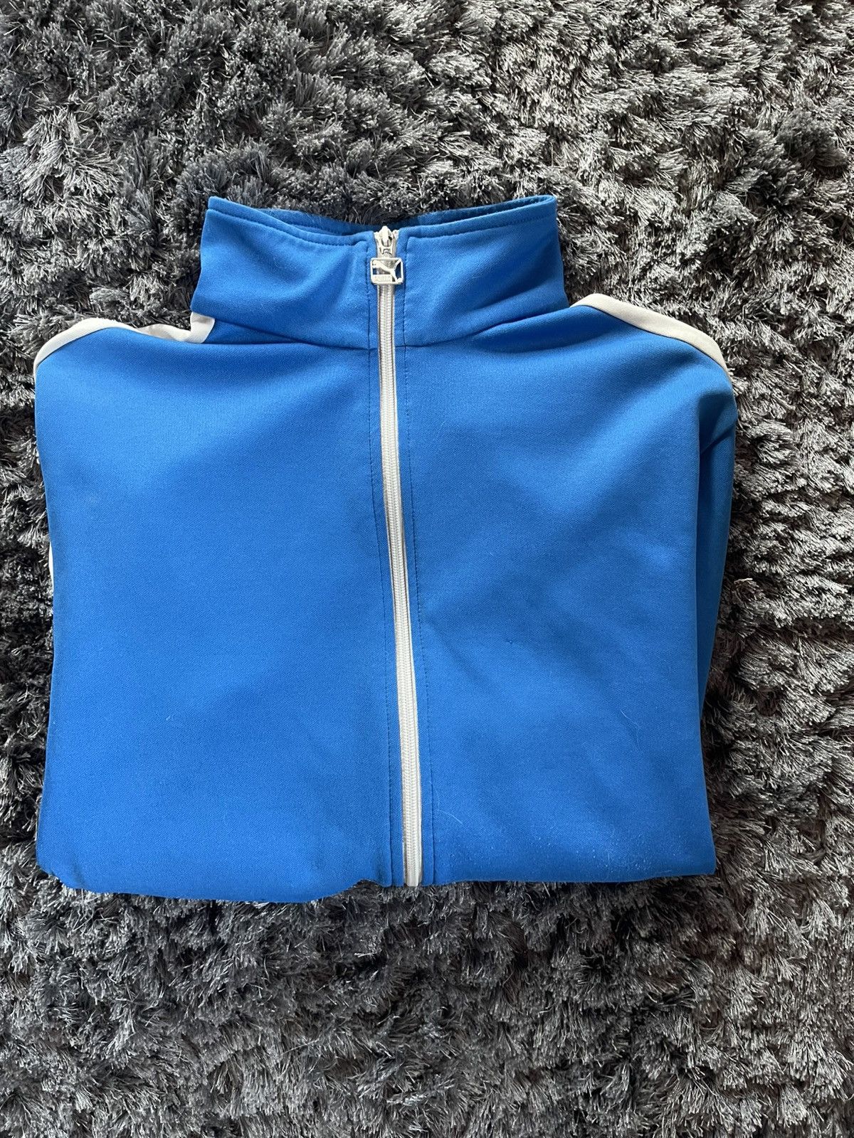 Puma Vintage Original Puma Zipper Blue/White XL Size US XL / EU 56 / 4 - 2 Thumbnail