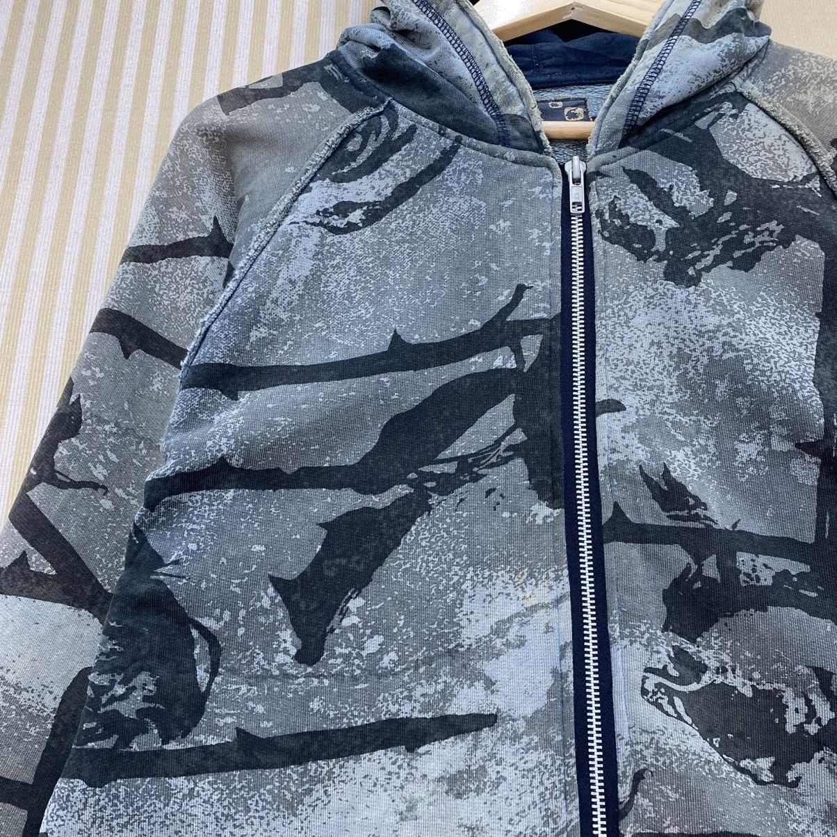 Japanese Brand 3RDBorn Style Camouflage Hooded Size US M / EU 48-50 / 2 - 3 Thumbnail