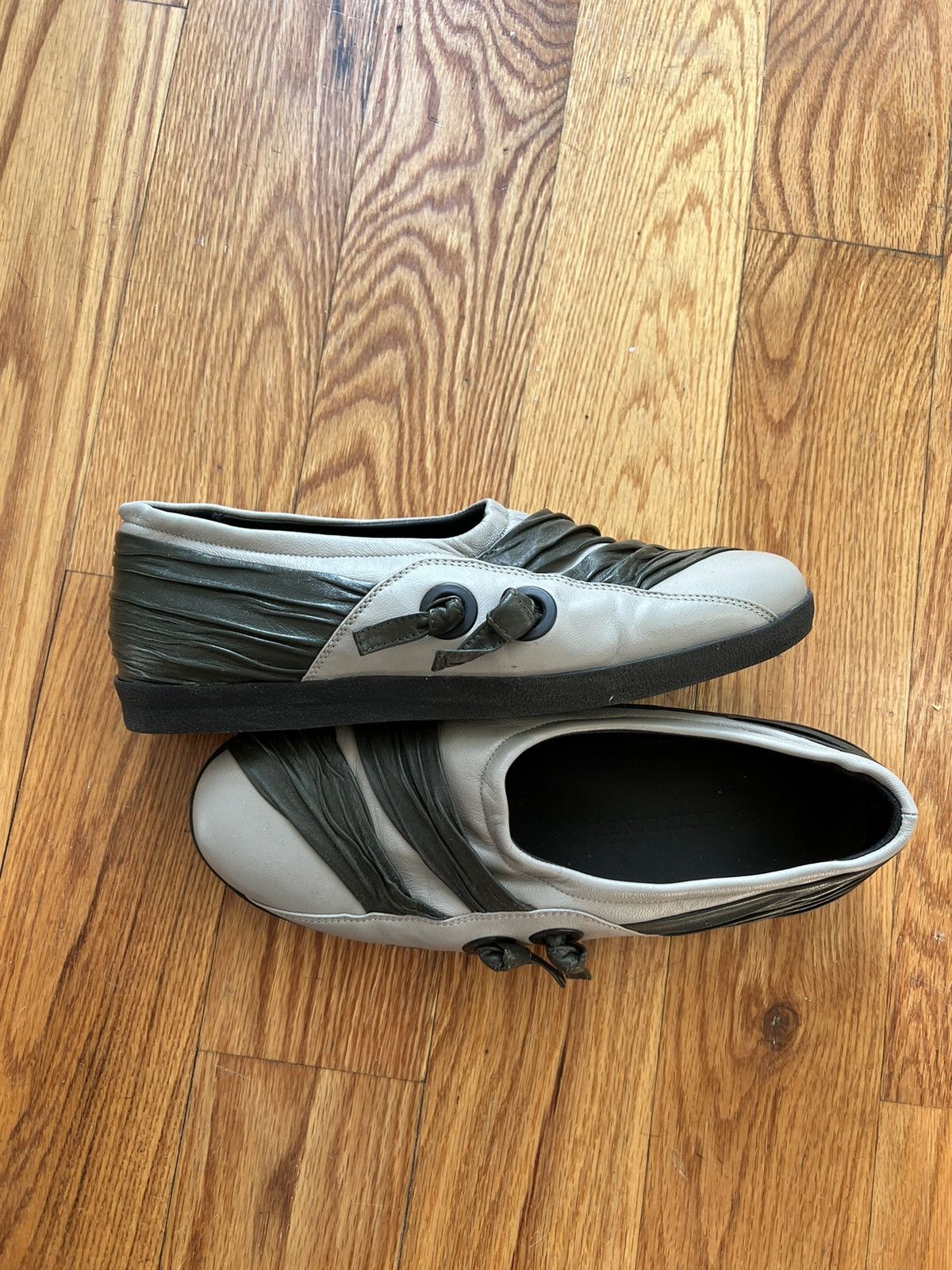 Kiko Kostadinov Kiko Kostadinov Wrinkled Leather Slippers | Grailed