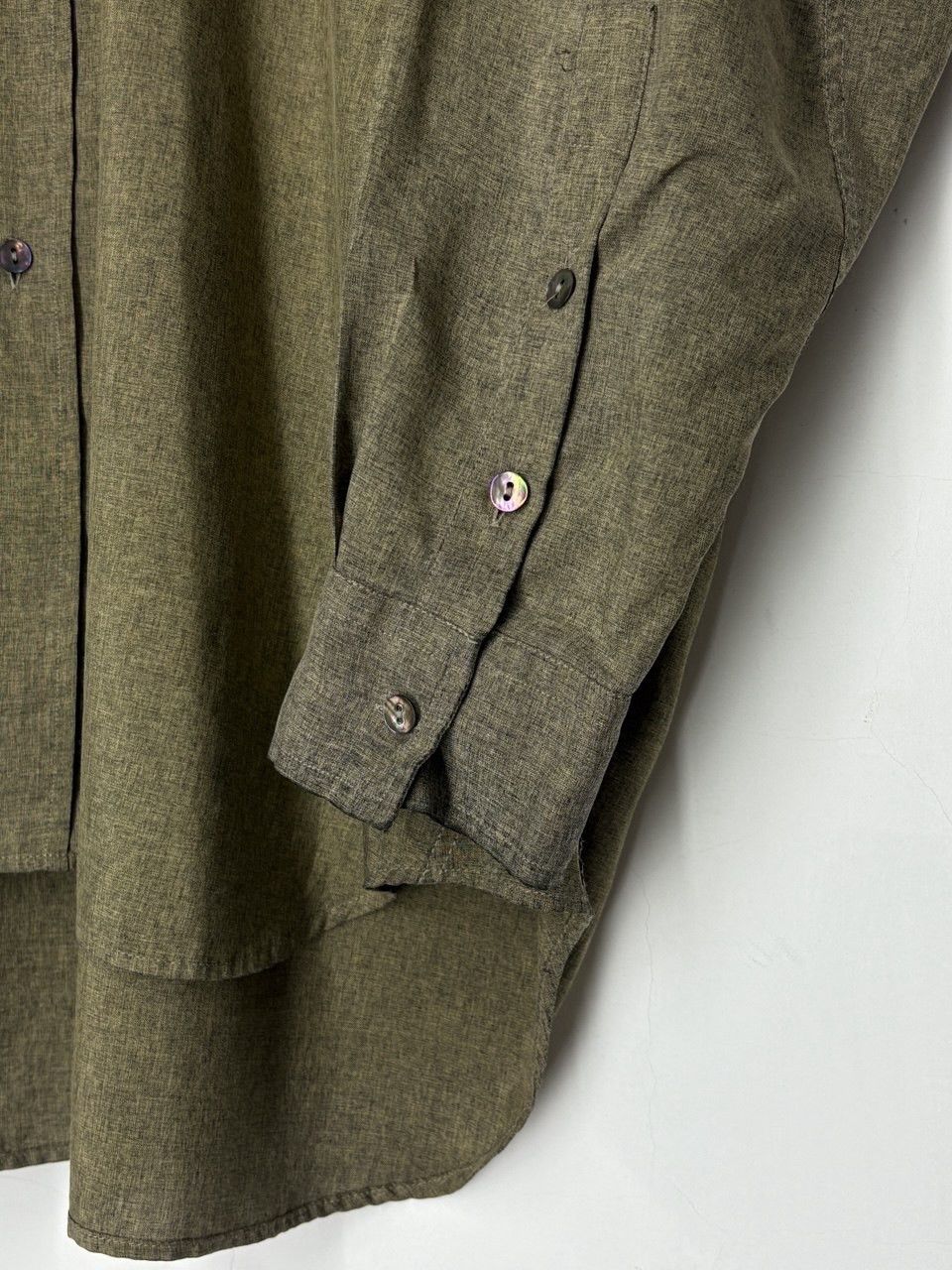 Katharine Hamnett London Katharine Hamnett London Green Oversized Archive Shirt Size US L / EU 52-54 / 3 - 6 Thumbnail