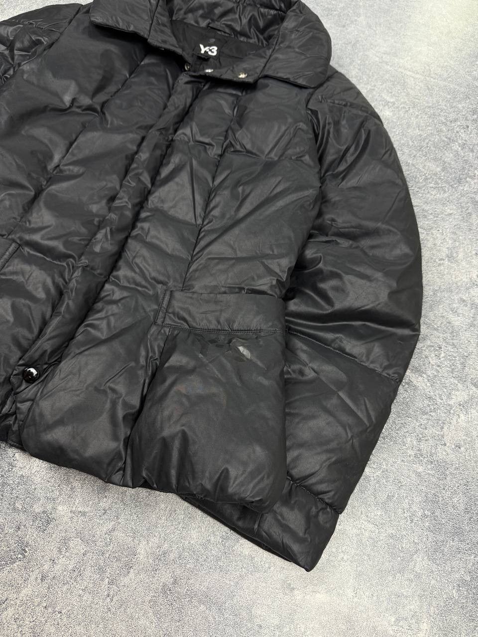 Y-3 Y3 Yohji Yamamoto & Adidas Flock Puffer Down Jacket Size S / US 4 / IT 40 - 2 Thumbnail