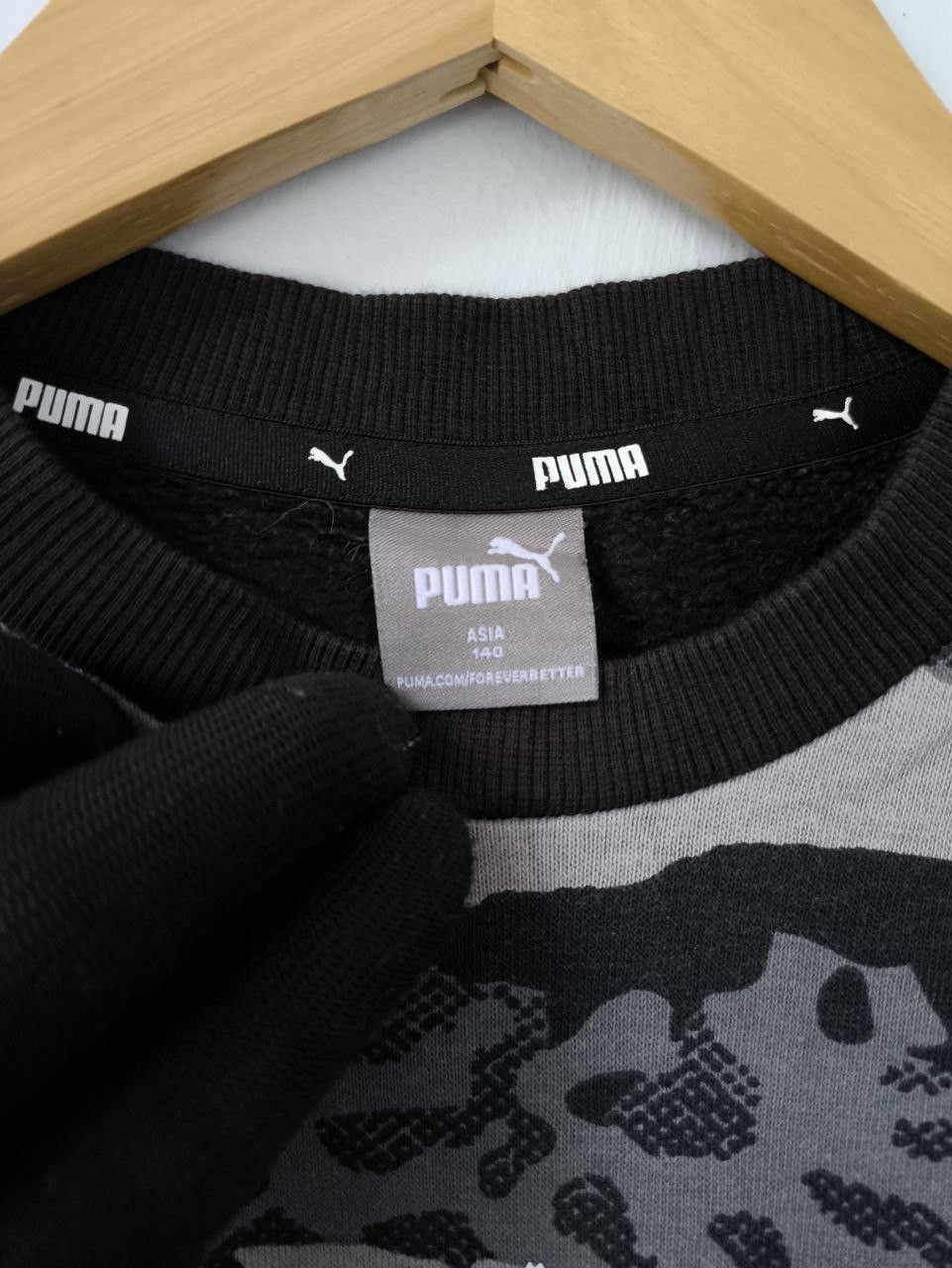 Puma PUMA Alpha Camouflage Center Logo Sweatshirt Kids Size US XXS / EU 40 - 6 Thumbnail