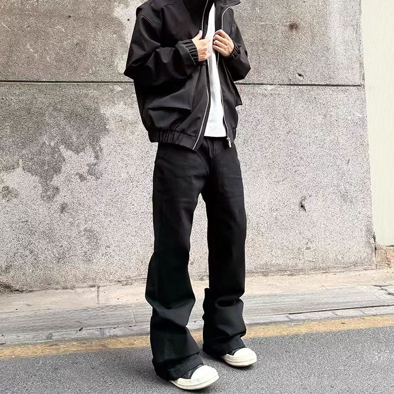 Designer × Jean × Vintage Vintage straight leg micro flare casual micro stretch jeans Size US 32 / EU 48 - 4 Thumbnail