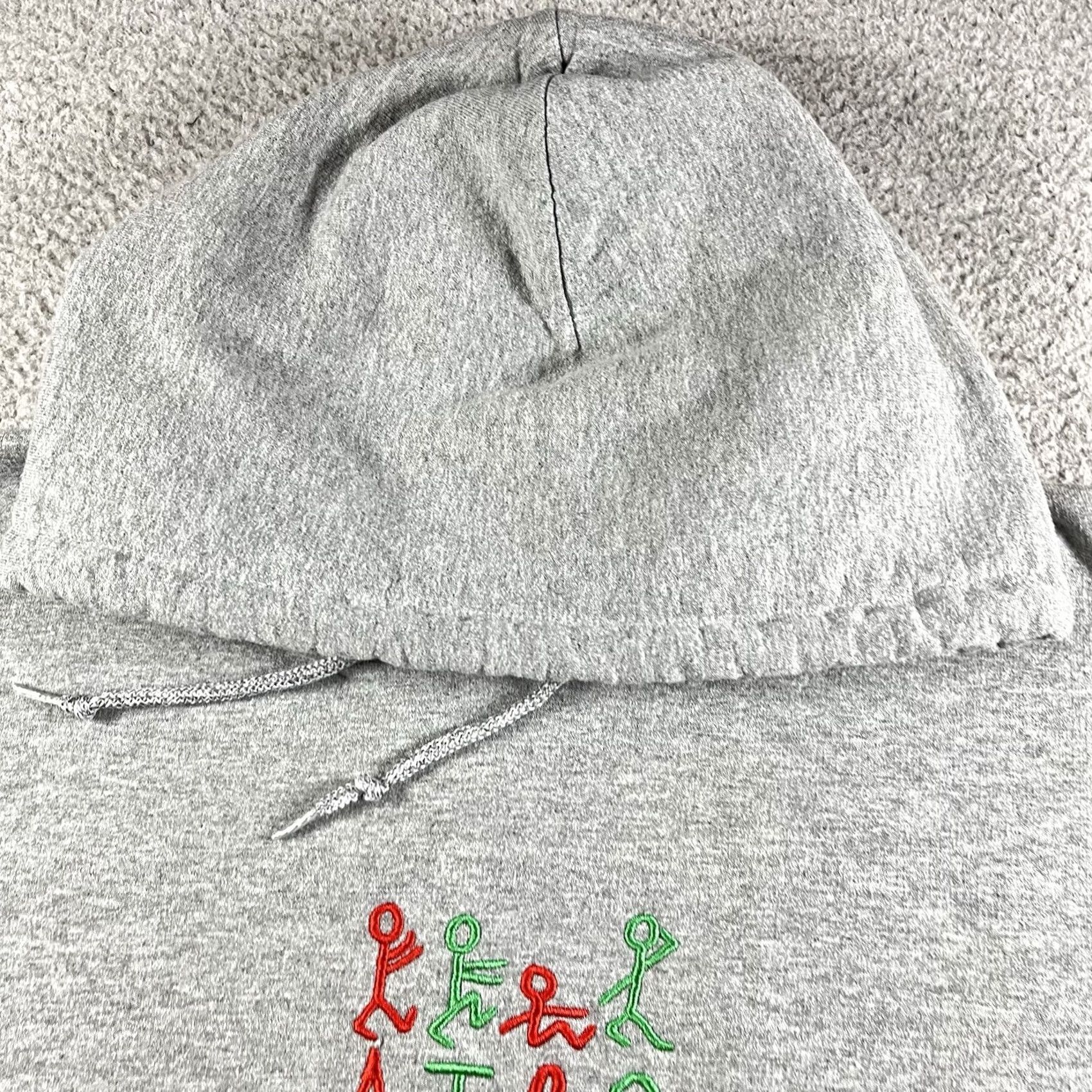 Quest ATCQ Shirt Mens XL Gray Tribe Called Quest Hoodie Hip Hop Rap Sweatshirt Music Size US XL / EU 56 / 4 - 7 Thumbnail
