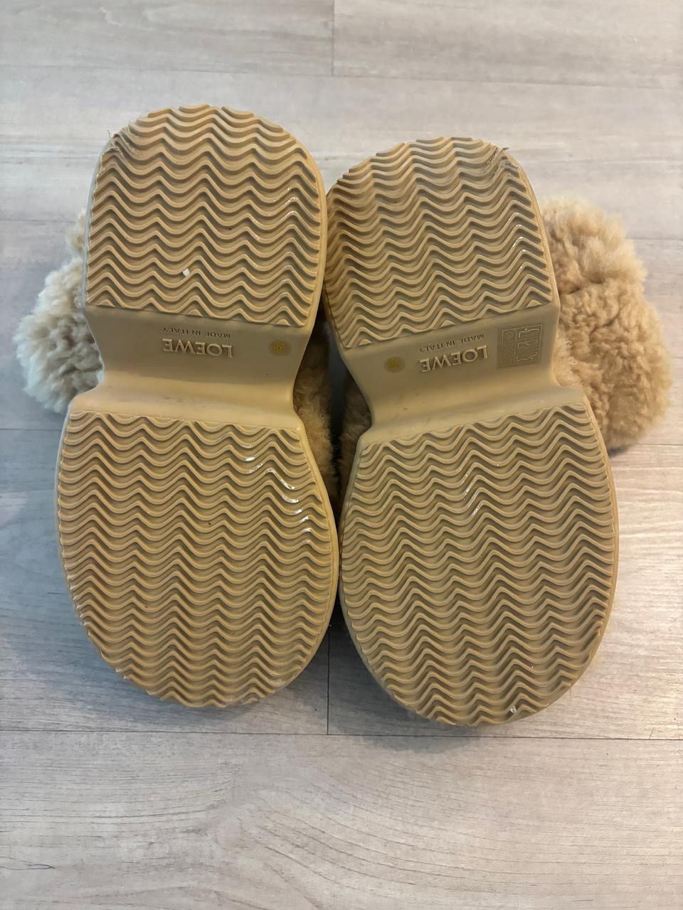 Loewe Loewe Wedge Shearling Boots Size US 5.5 / EU 38 - 5 Thumbnail