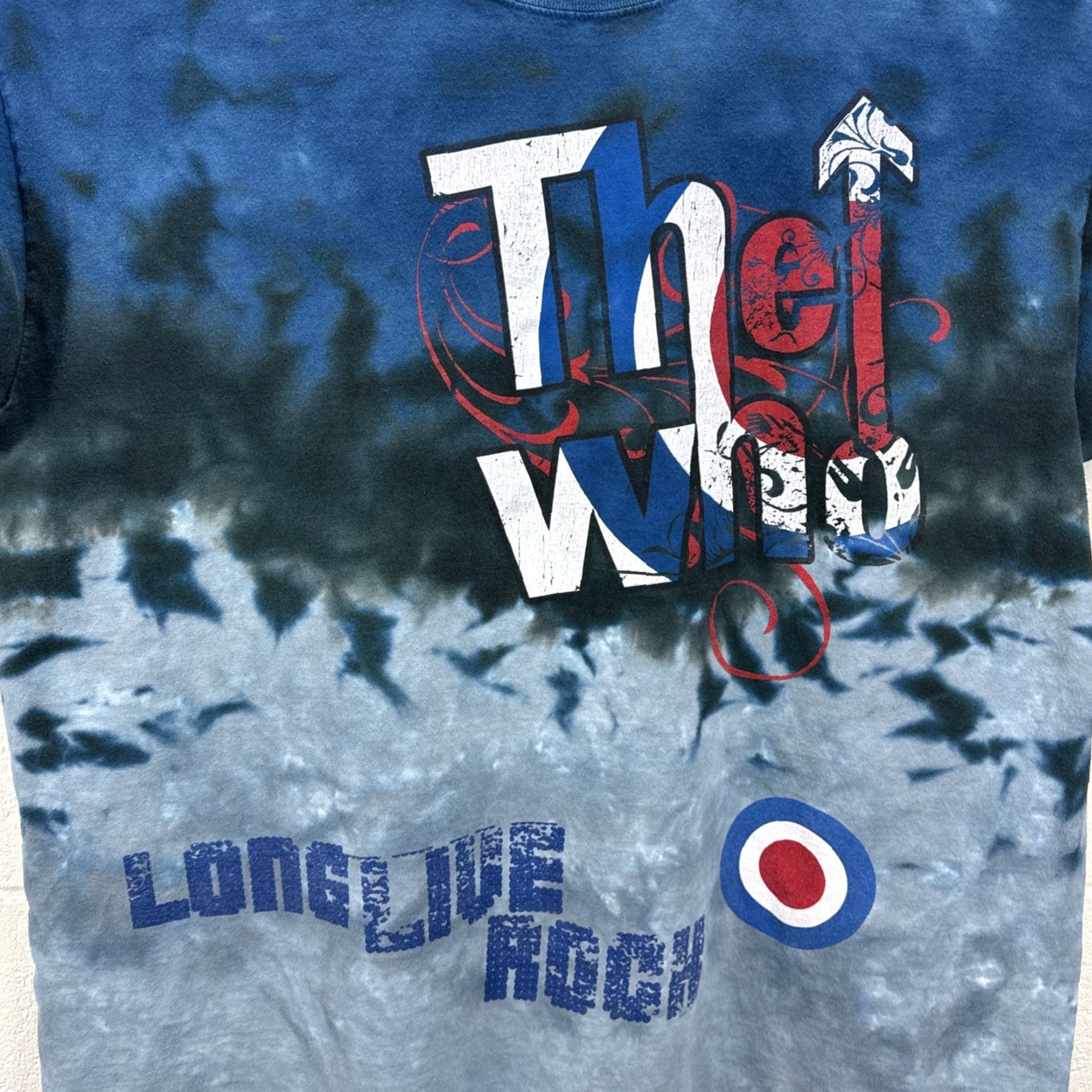 Liquid Blue VINTAGE The Who Liquid Blue Long Live Rock Tie Dye T Shirt 2XL Blues Blue Crew Neck Graphic Print Short Sleeve Men Rock Band Tee 90s Size US XXL / EU 58 / 5 - 2 Thumbnail