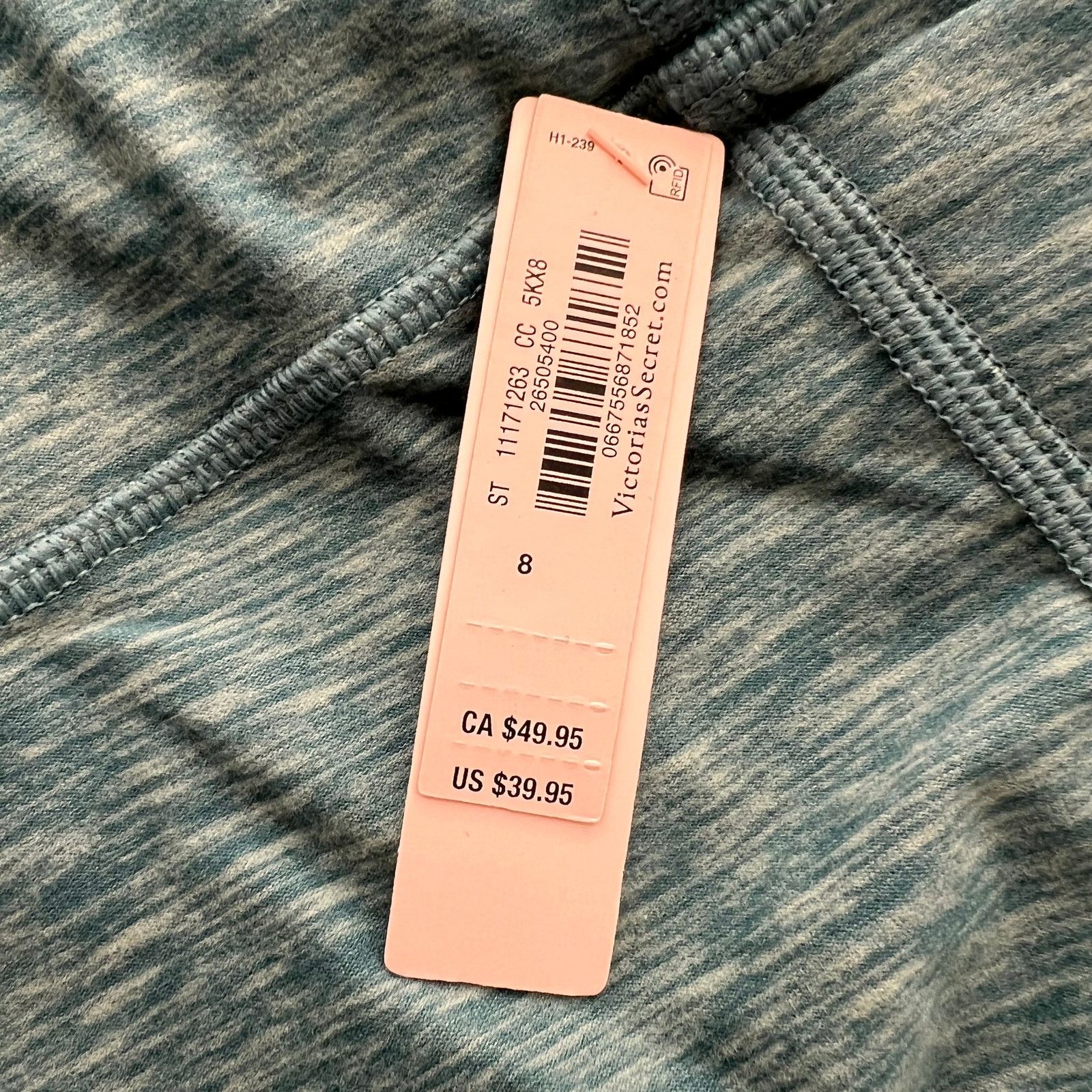 Victoria's Secret Victoria's Sage Green Core Essential Pocket Leggings, US8 Size 30" / US 8 / IT 44 - 5 Thumbnail
