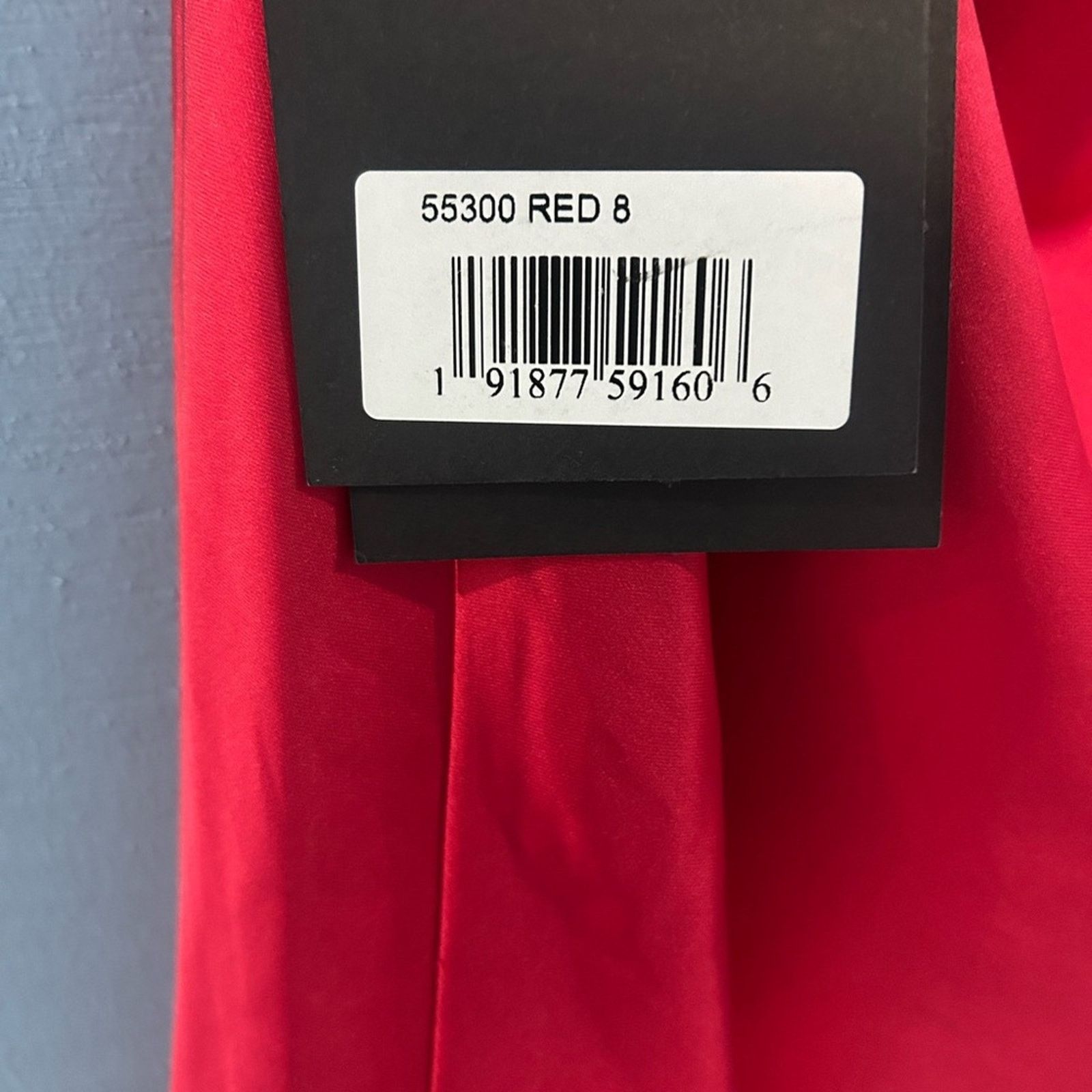Other Mac Duggal 55300 Red Open Back Halter Neck Short Dress NWT 8 Size M / US 6-8 / IT 42-44 - 9 Thumbnail