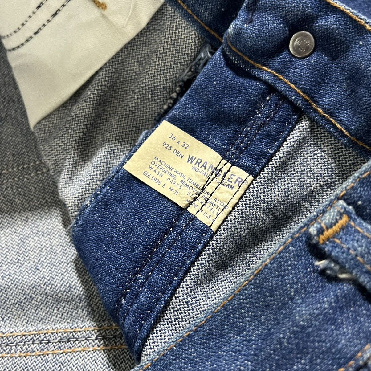 Levi's × Vintage × Wrangler Crazy Vintage 60s 70s Wrangler Bell Bottom Flare Jeans Size US 36 / EU 52 - 10 Thumbnail