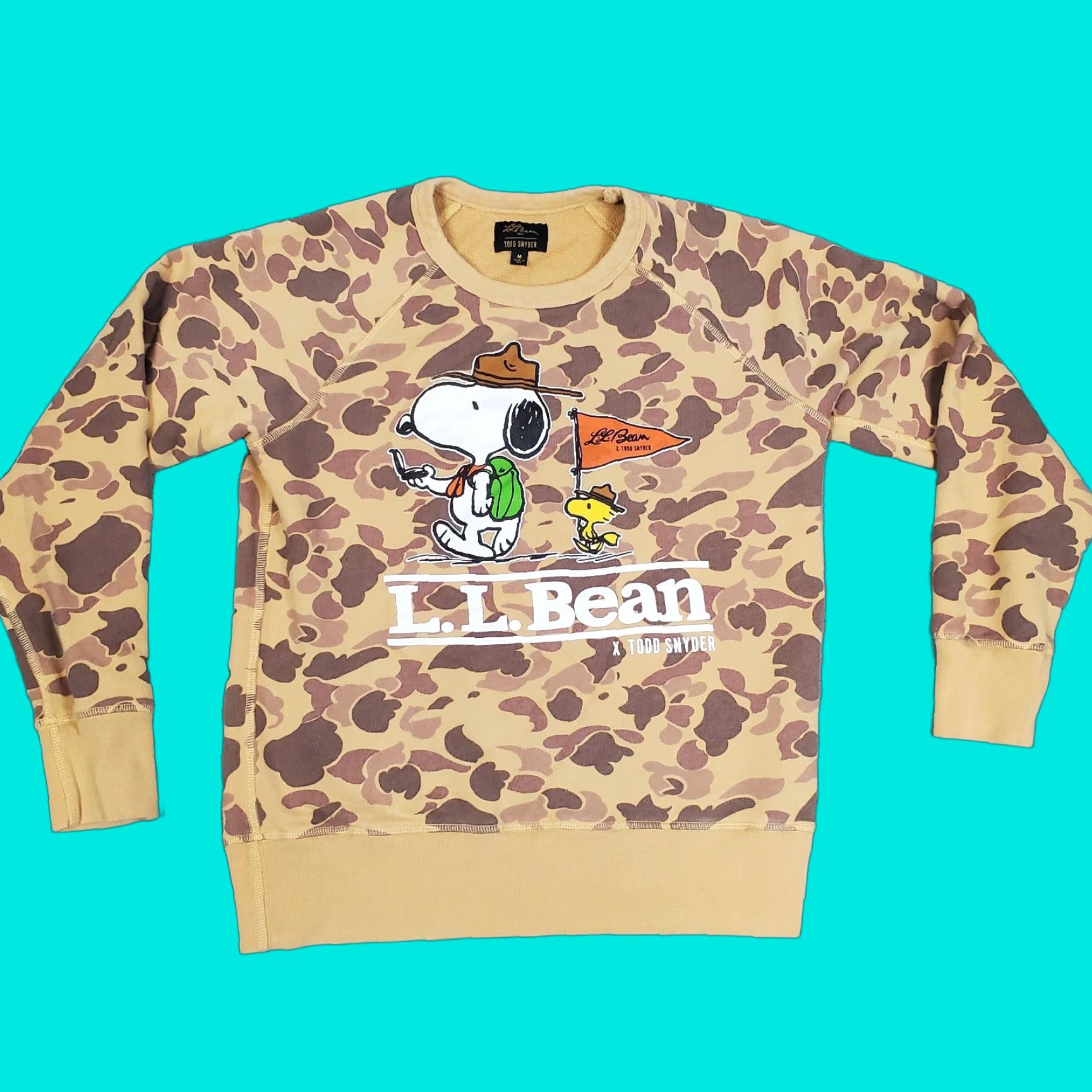 Todd Snyder **Todd Snyder LL Bean Mens Medium Brown Camo Pullover Sweatshirt** User: **Todd Snyder LL Bean Mens Medium Brown Camo Sweatshirt Pullover** Size US M / EU 48-50 / 2 - 1 Thumbnail
