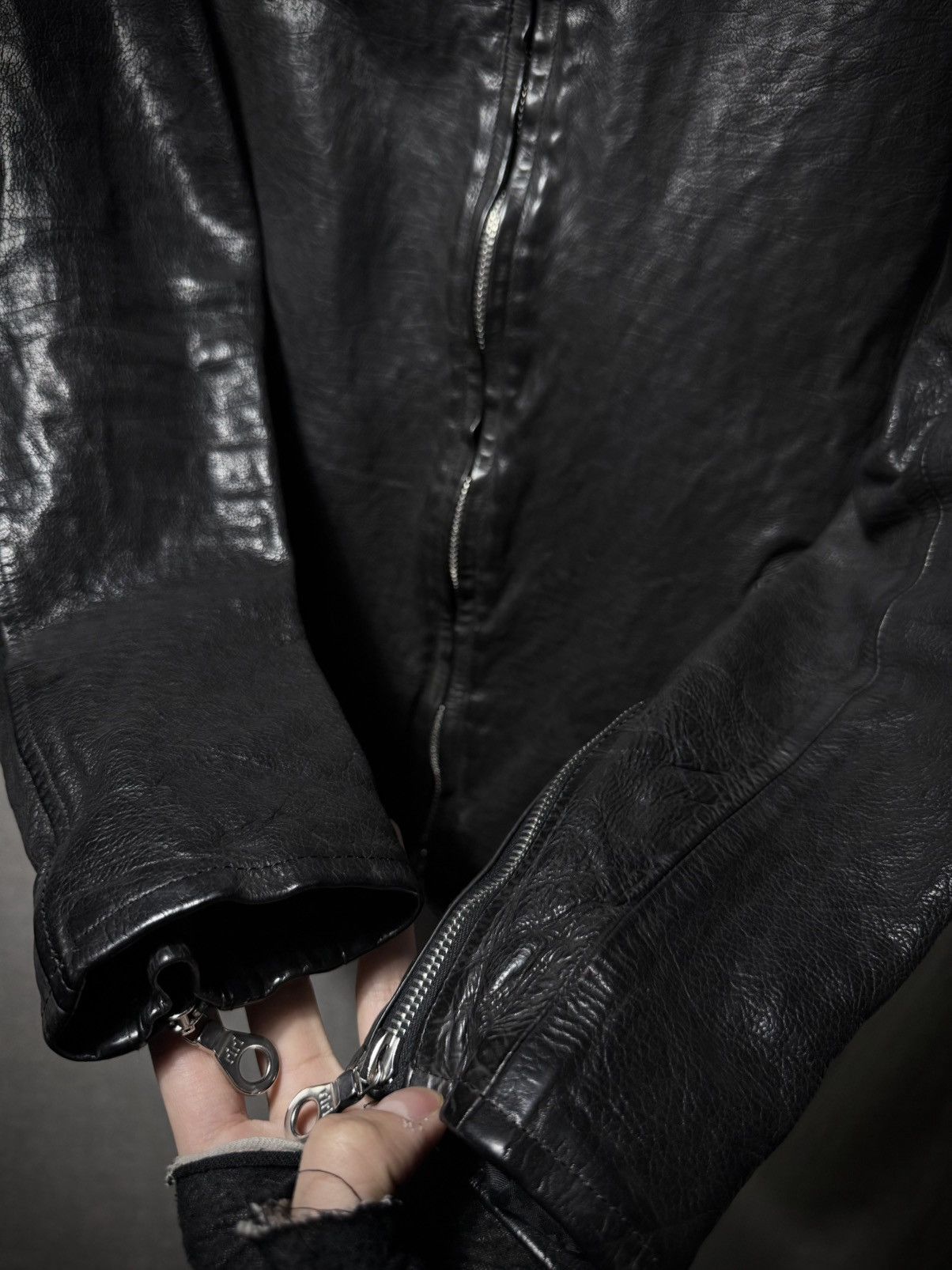 Isamu Katayama Backlash Isamu Katayama Backlash Garment Dyed Single Riders Jacket Size US S / EU 44-46 / 1 - 7 Thumbnail