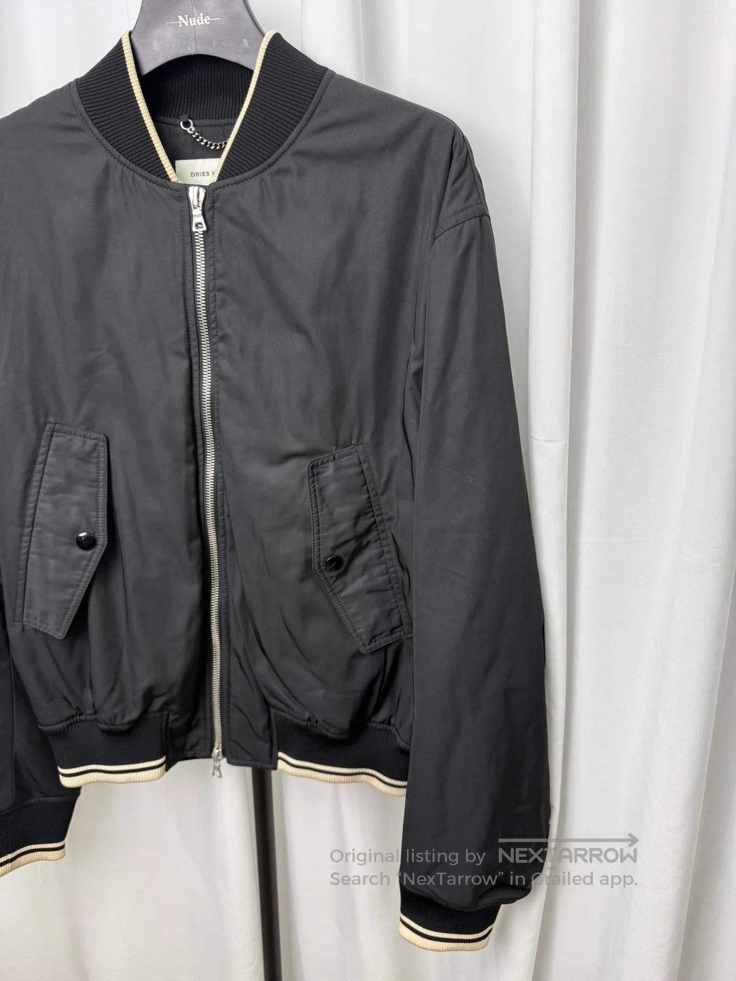 Dries Van Noten Dries Van Noten Back Zip Bomber Jacket. Size US L / EU 52-54 / 3 - 3 Thumbnail