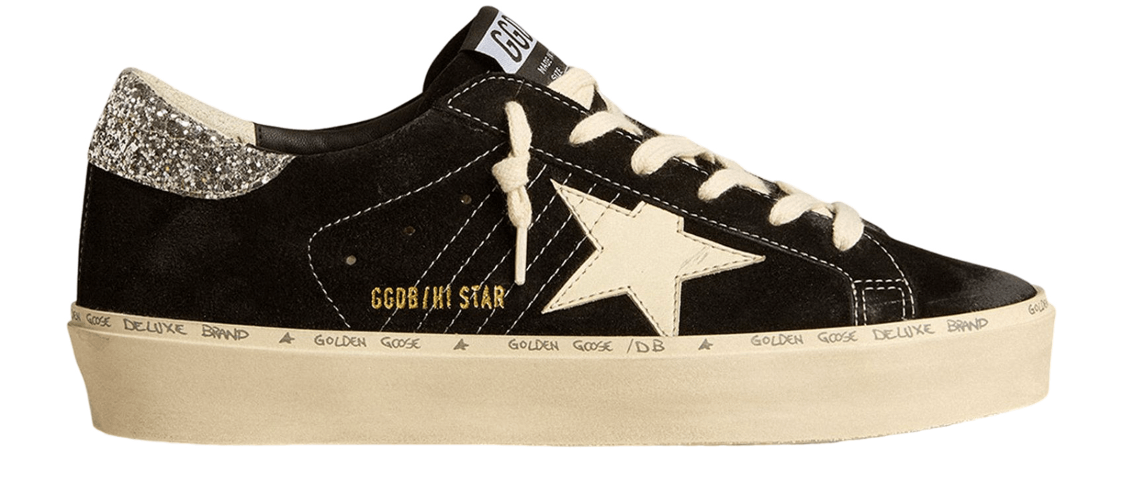 GOLDEN GOOSE Hi Star Women's Suede Sneakers New