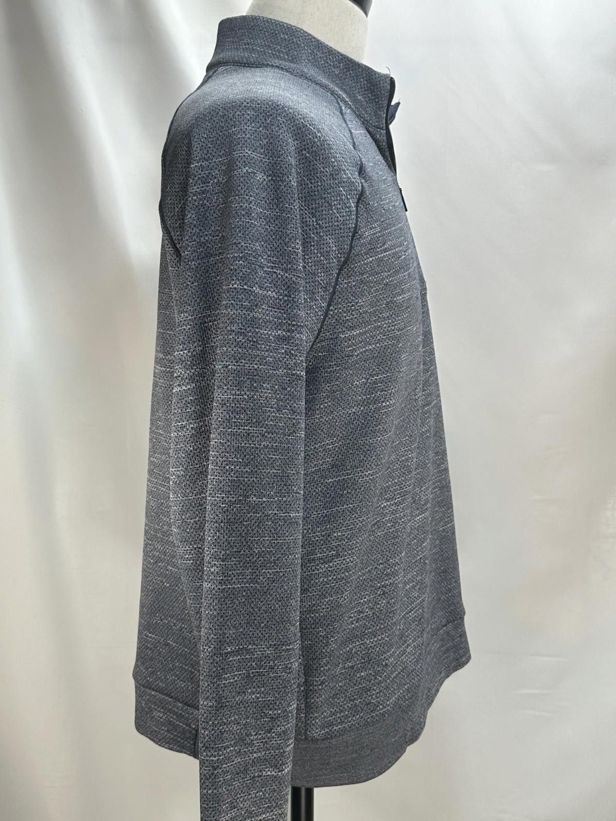 Greg Norman Greg Norman Embroidered Logo 1/4 Zip Pullover Gray Men's M Size ONE SIZE - 4 Thumbnail