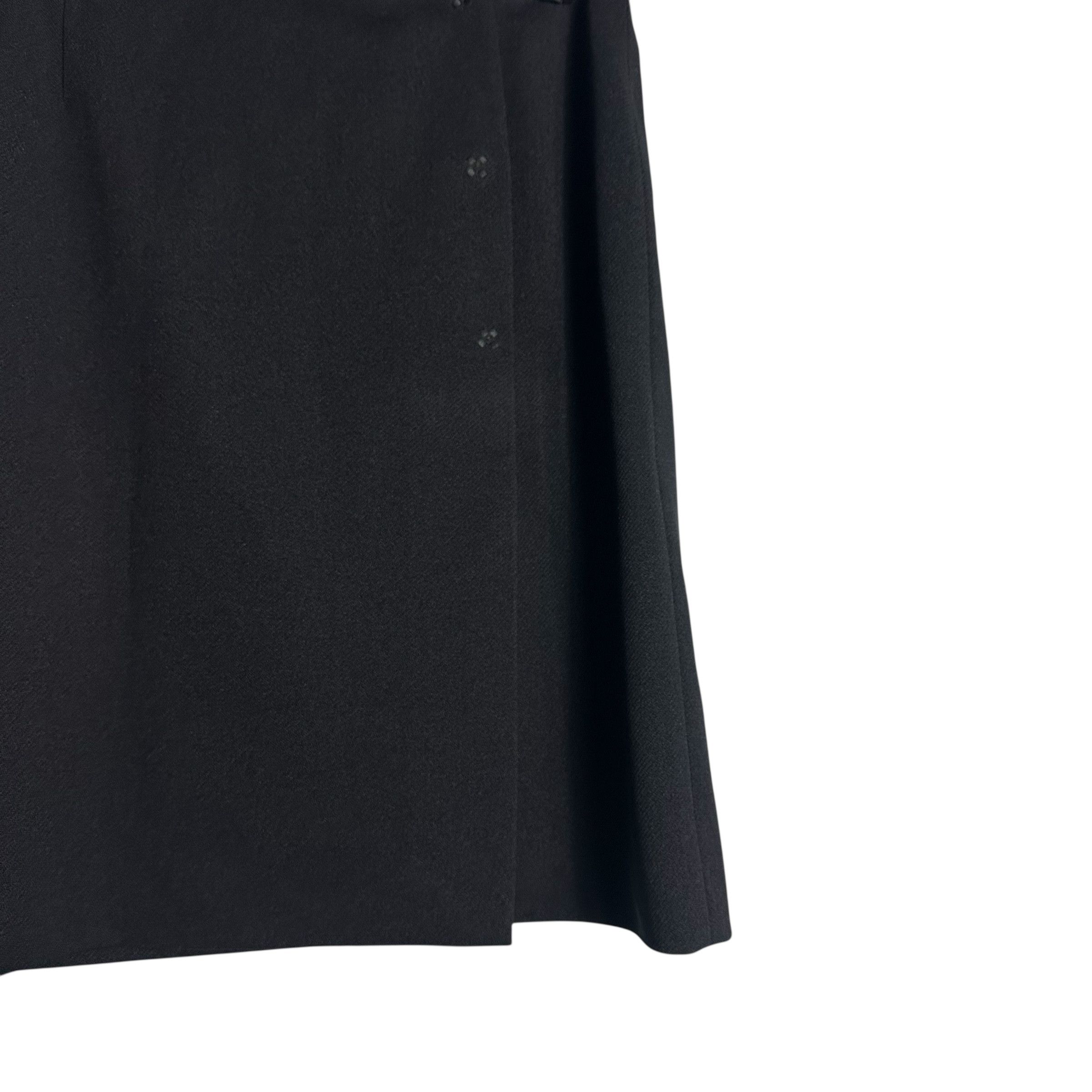Miu Miu 🔥RARE🔥Miu Miu A Line Button Wrap Mini Skirt Made in Italy Size 30" / US 8 / IT 44 - 2 Thumbnail