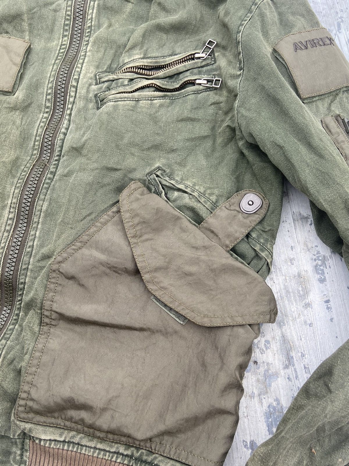Avirex × Japanese Brand × Vintage Avirex Tactical Jacket bomber Size US L / EU 52-54 / 3 - 4 Thumbnail