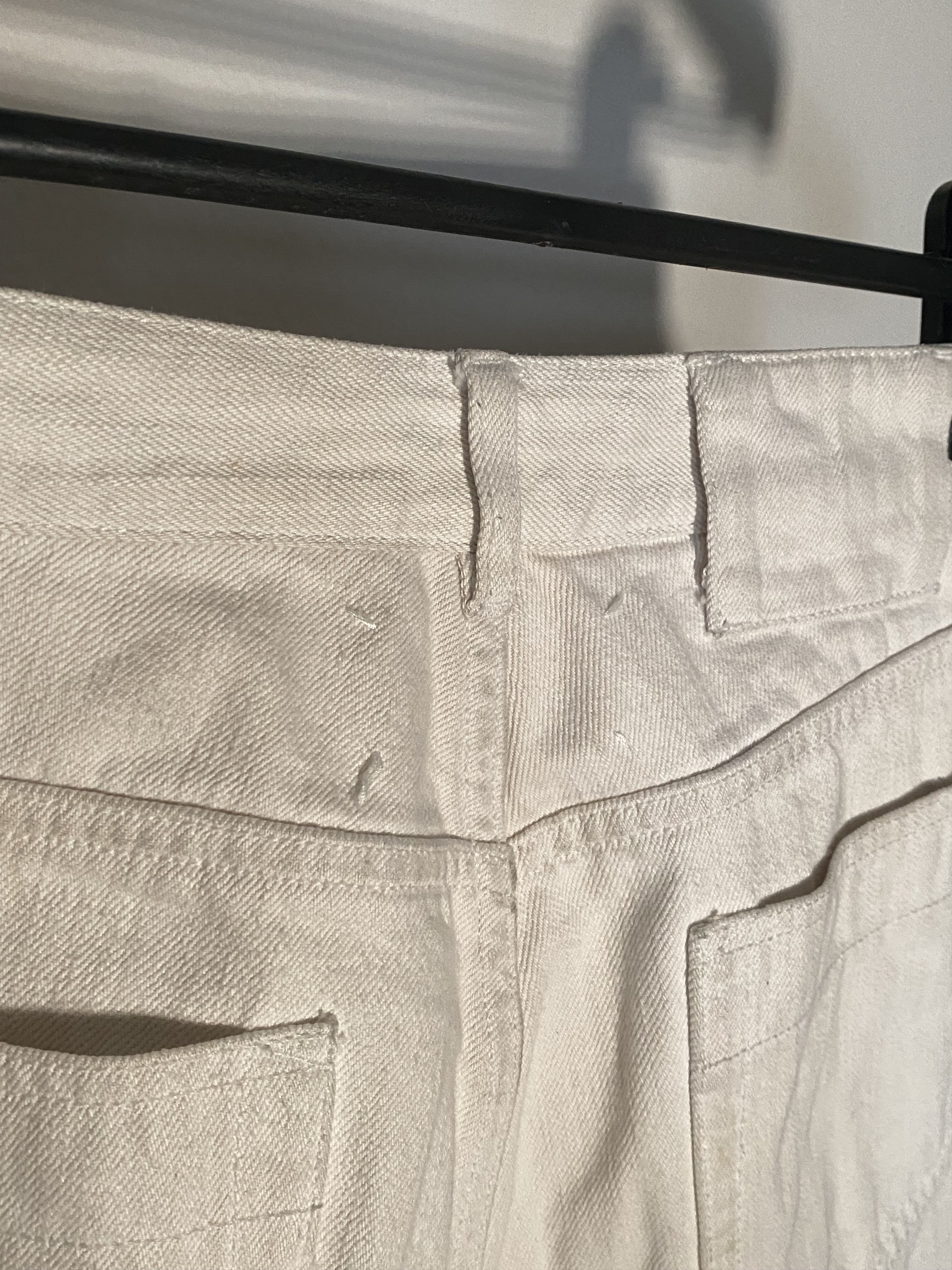 Maison Martin Margiela Line 14 Slim Jeans – White Denim, view 5
