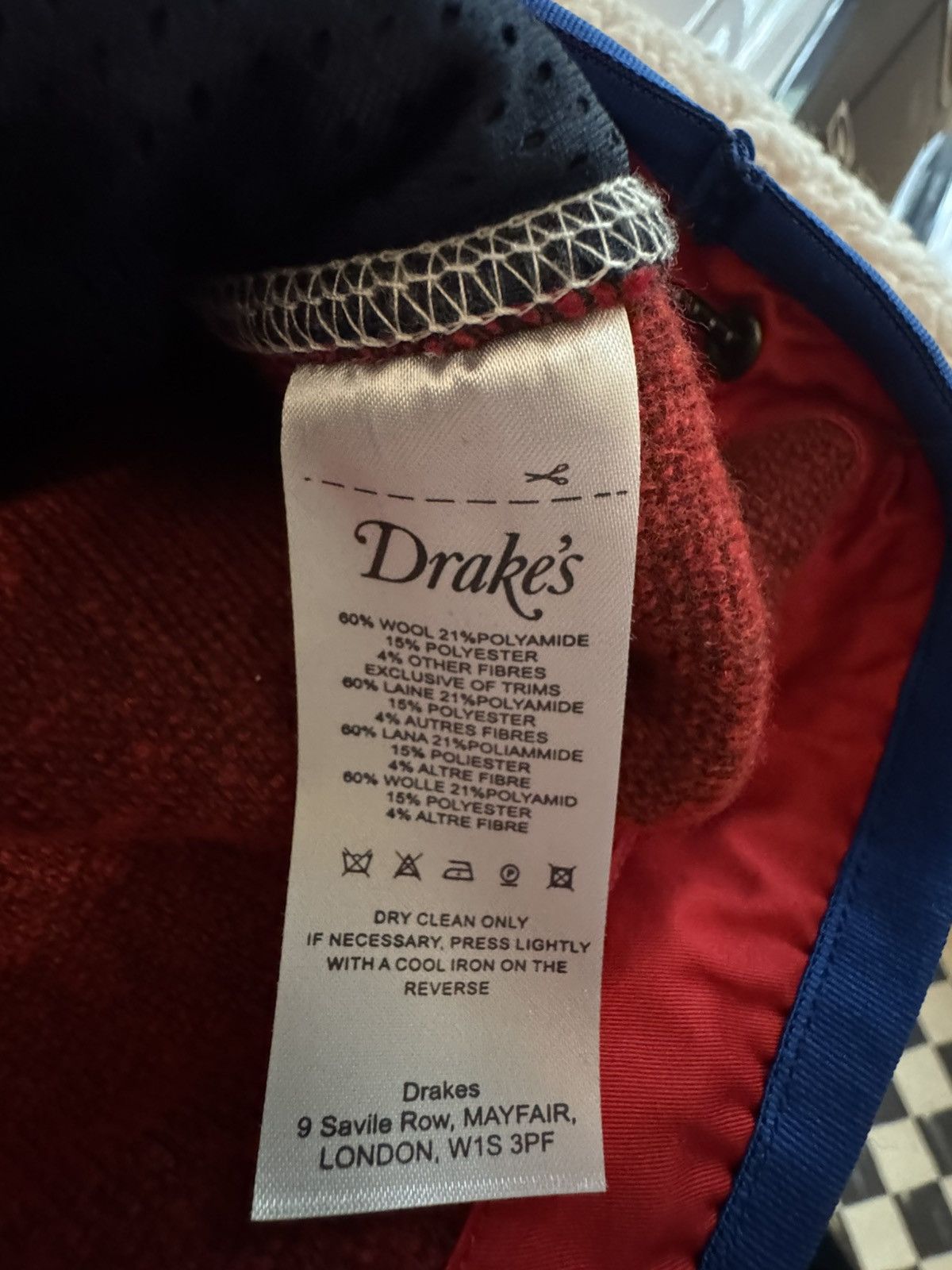 Drake's Color Block Boucle Fleece - Never worn Size US XL / EU 56 / 4 - 5 Thumbnail