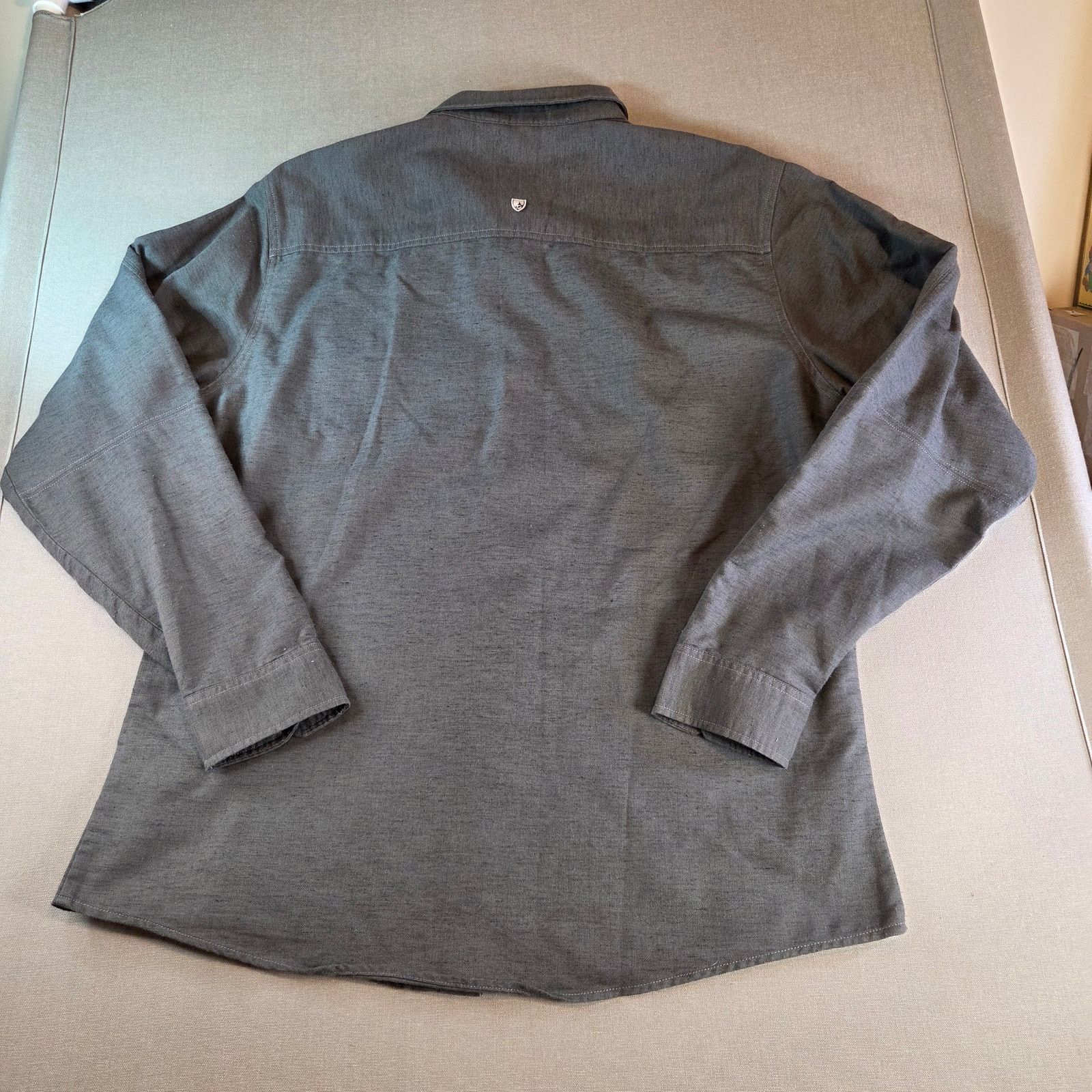 Kuhl Kuhl Men’s XL Gray Button Up Shirt Size US XL / EU 56 / 4 - 2 Thumbnail