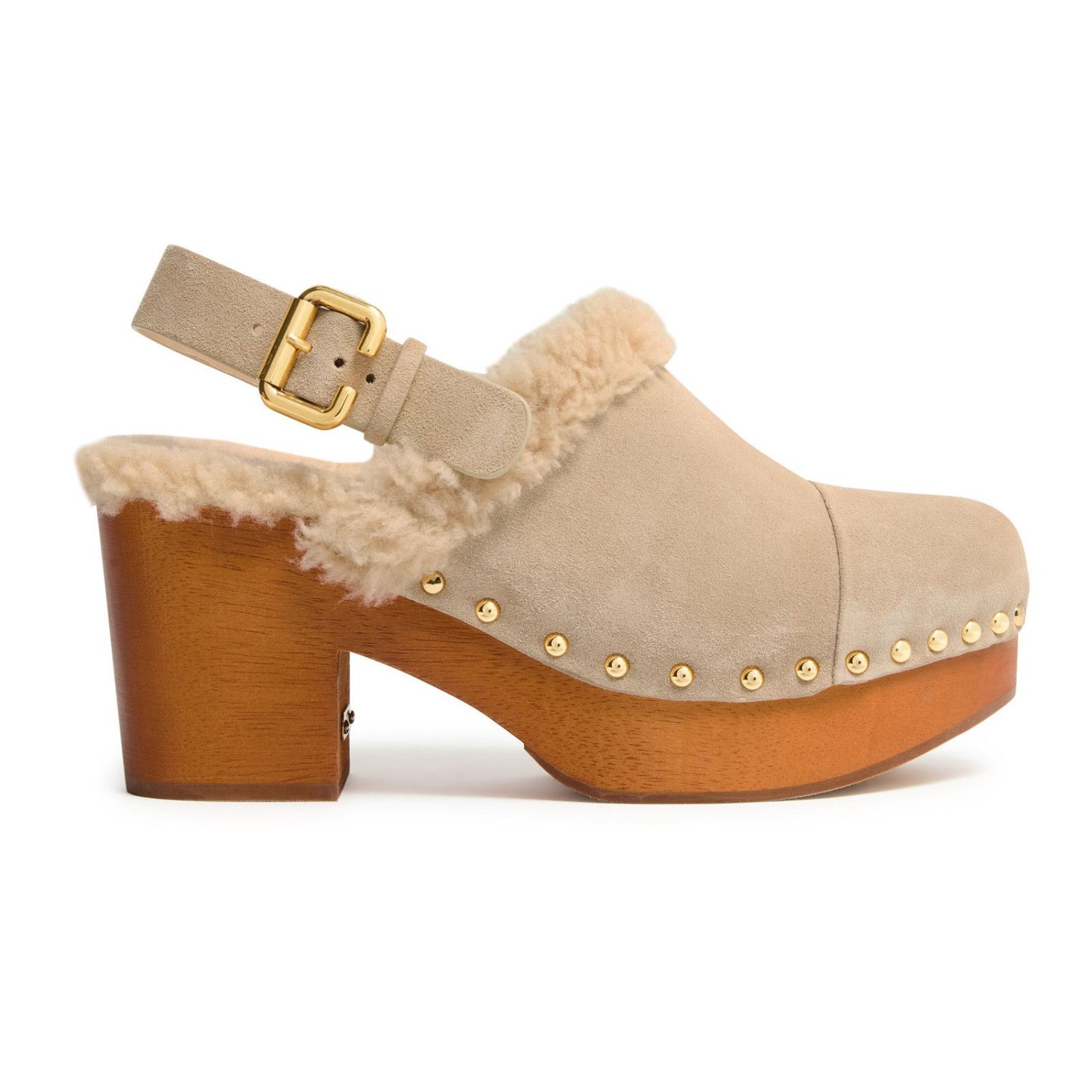 Chloe Chloe Jeannette Gray Clogs New & Authentic (Euro Size:8;) Size US 8 / IT 38 - 1 Thumbnail