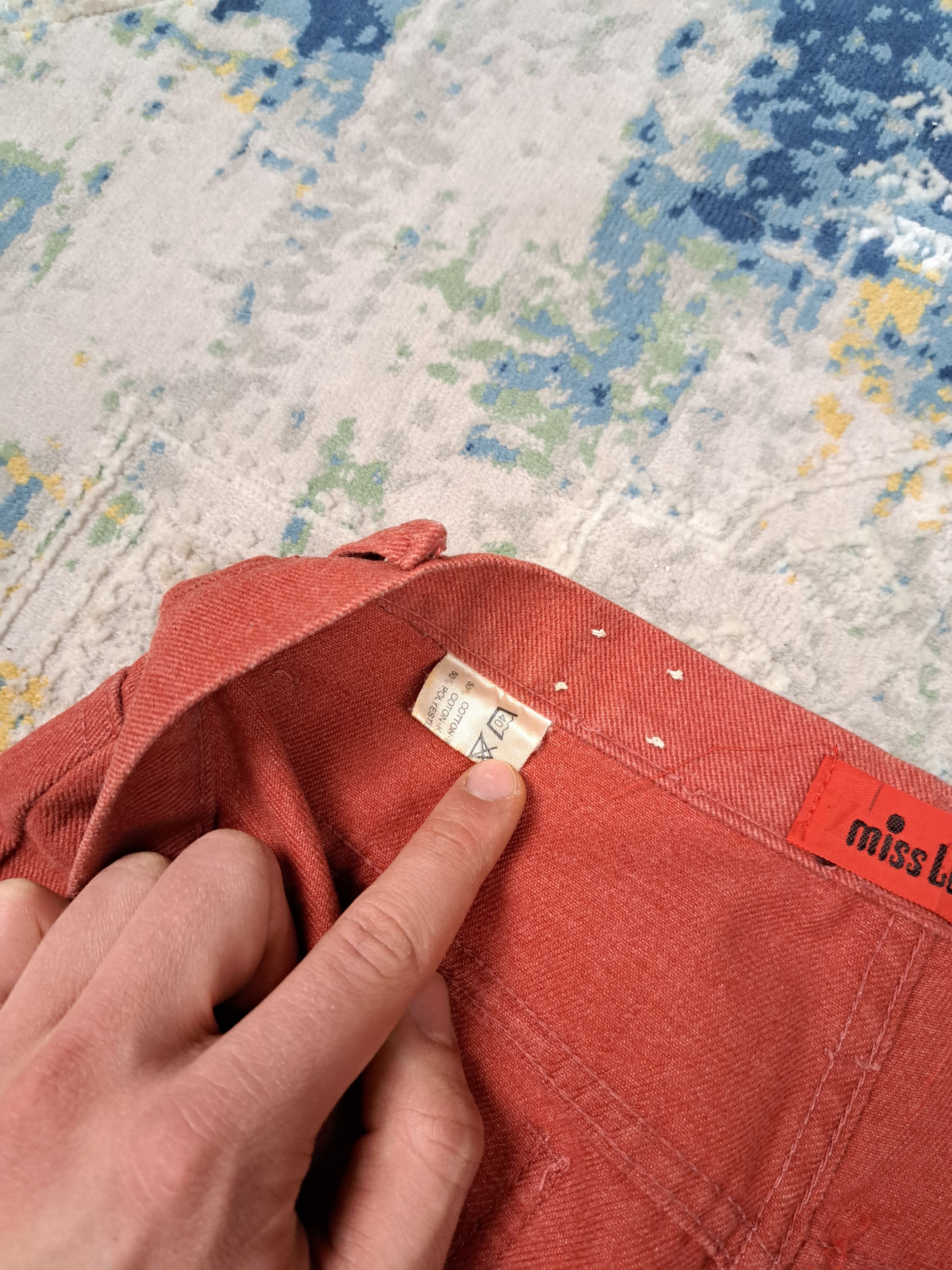 Levi's Vintage 60s Miss Levis Big E Bell Bottom Front Pockets Pants Size 28" / US 6 / IT 42 - 7 Thumbnail