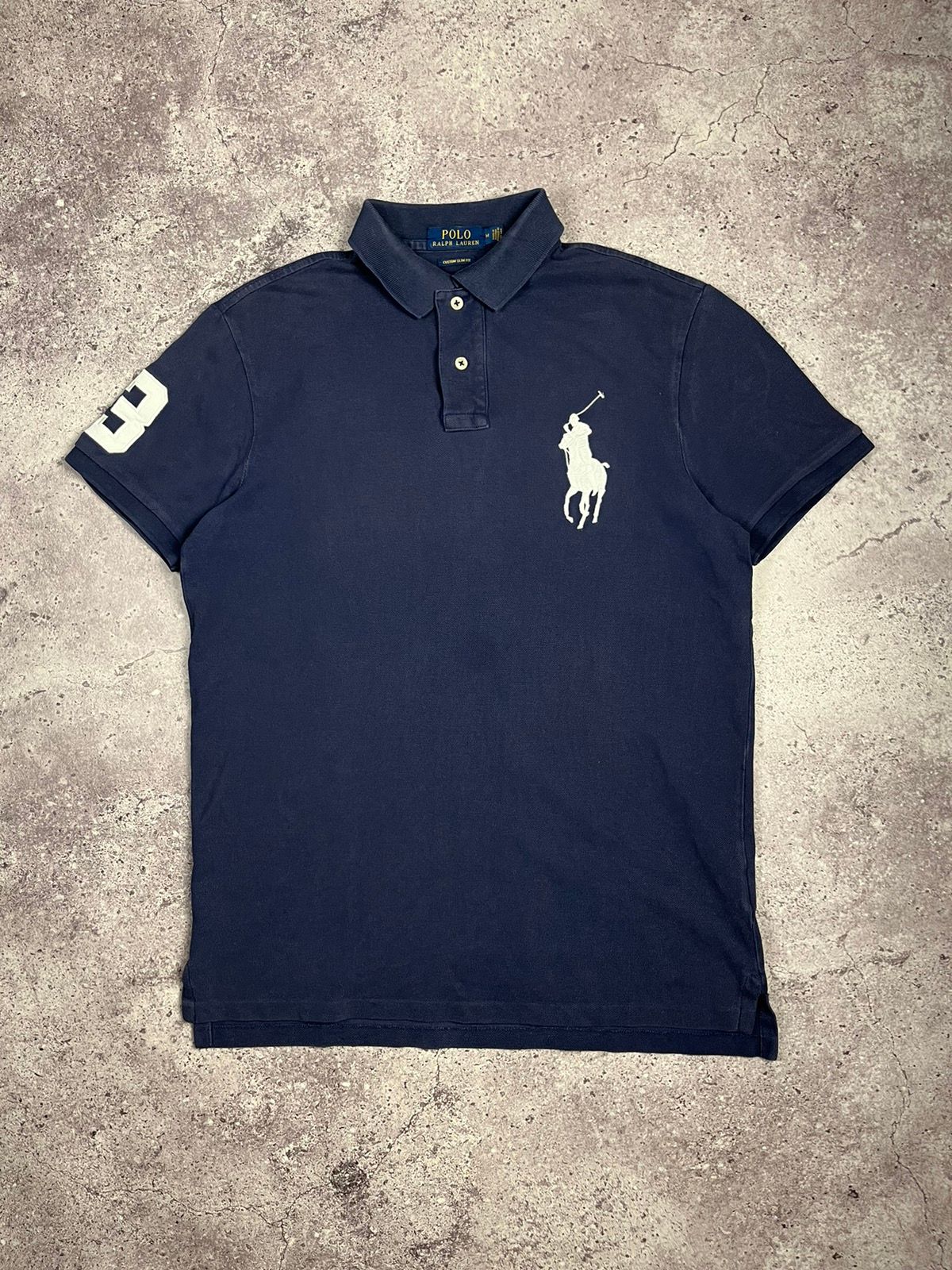 Pre-owned Polo Ralph Lauren X Vintage Polo Ralph Laurent Polos In Dark Blue