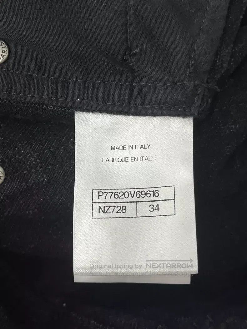 Other Chanel Black checkered jeans with diamond buckle Size 42" / US 20 - 5 Thumbnail