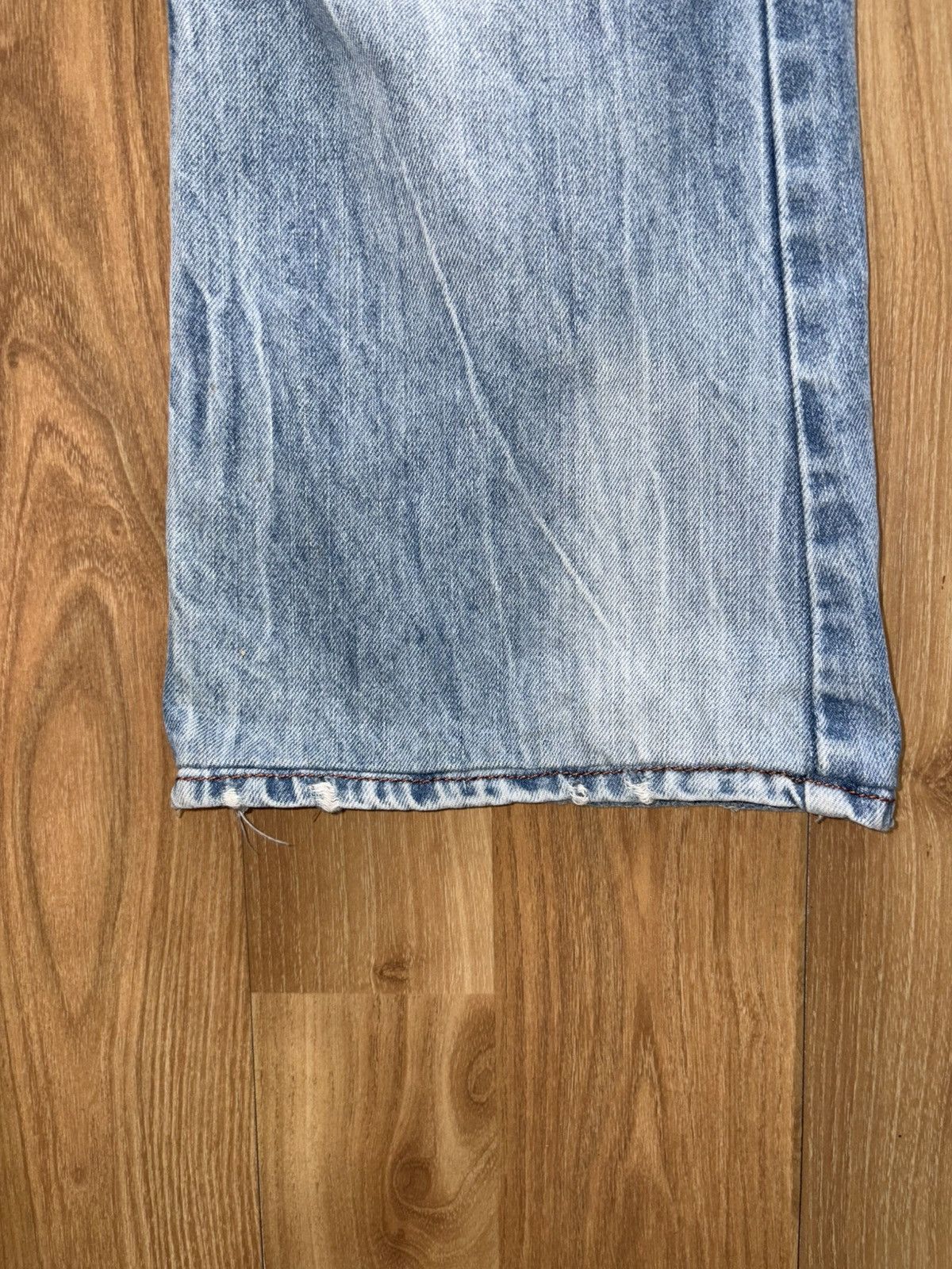 BUCKAROO VINTAGE Buckaroo Distressed Patchwork Flared Jeans | 32x27 Size US 32 / EU 48 - 7 Thumbnail