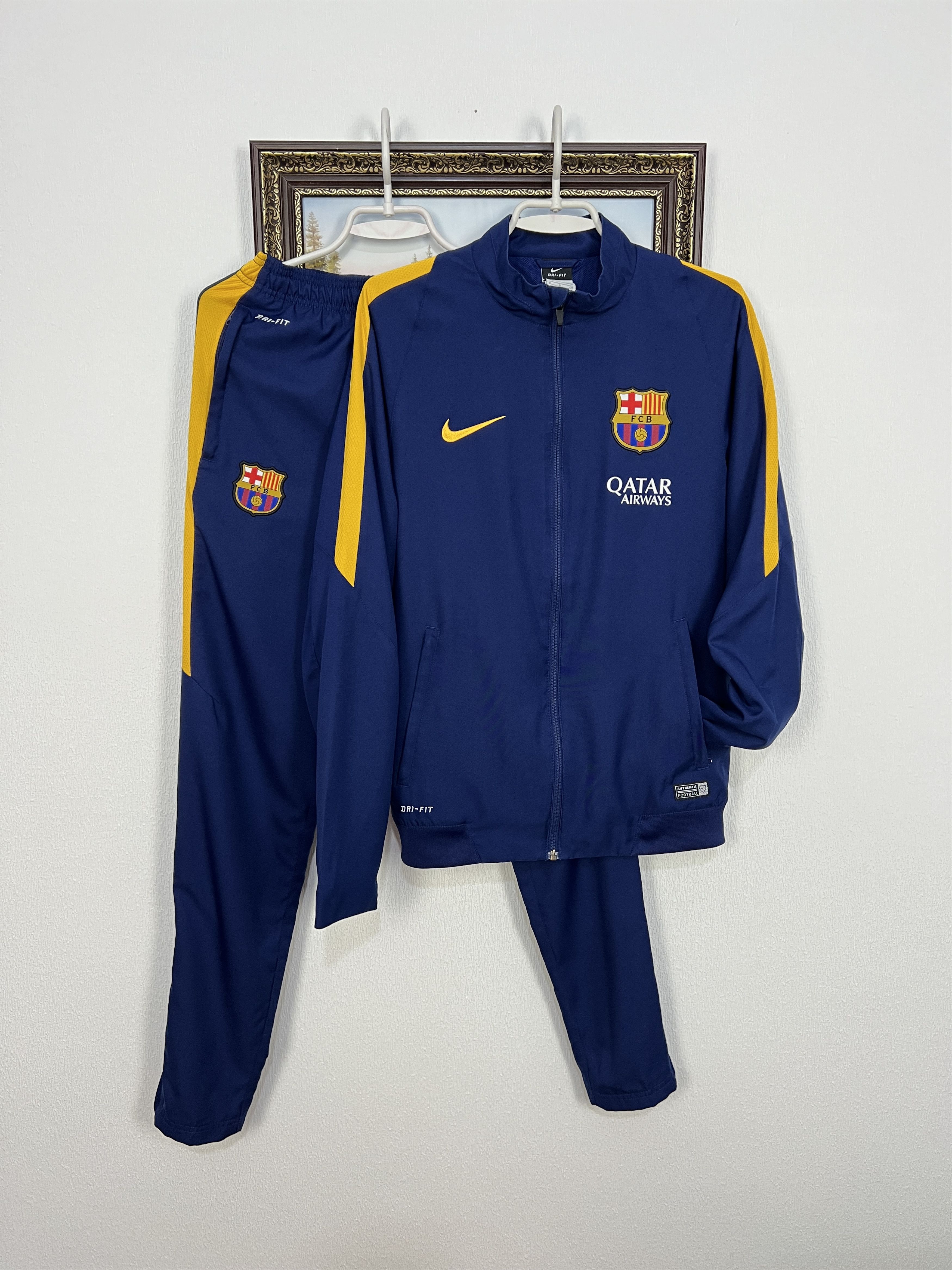 Nike FC Barcelona 2003 - 2004 Training Football Soccer Jacket