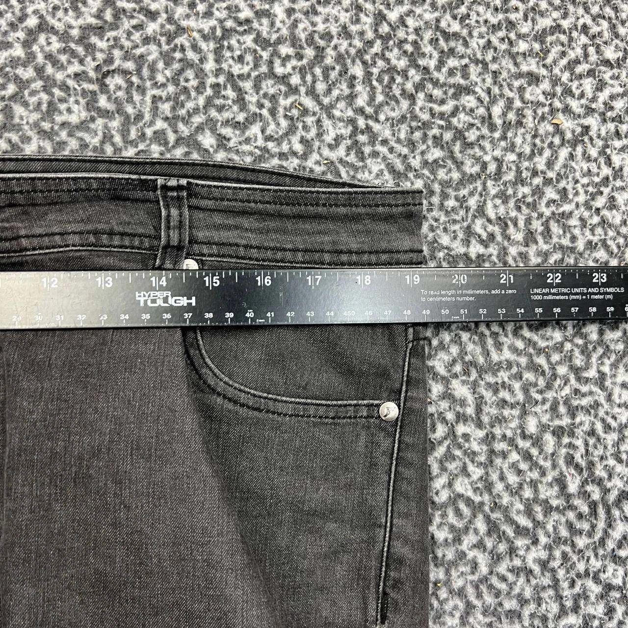 Other Footprint Manufacture Jeans Men 36x33 Black Denim Pants Size US 36 / EU 52 - 7 Thumbnail