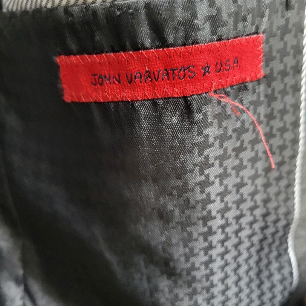 John Varvatos John Varvatos Star USA 2-Button Plaid Double-vented 38R Men Size 38R - 11 Thumbnail
