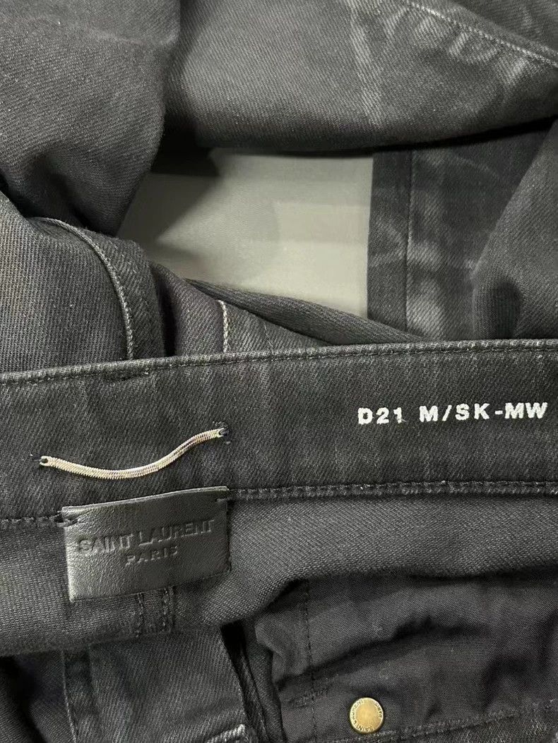 Saint Laurent Paris Slp Denim Pants Size 29 Brand New-2506 Size US 29 - 5 Thumbnail