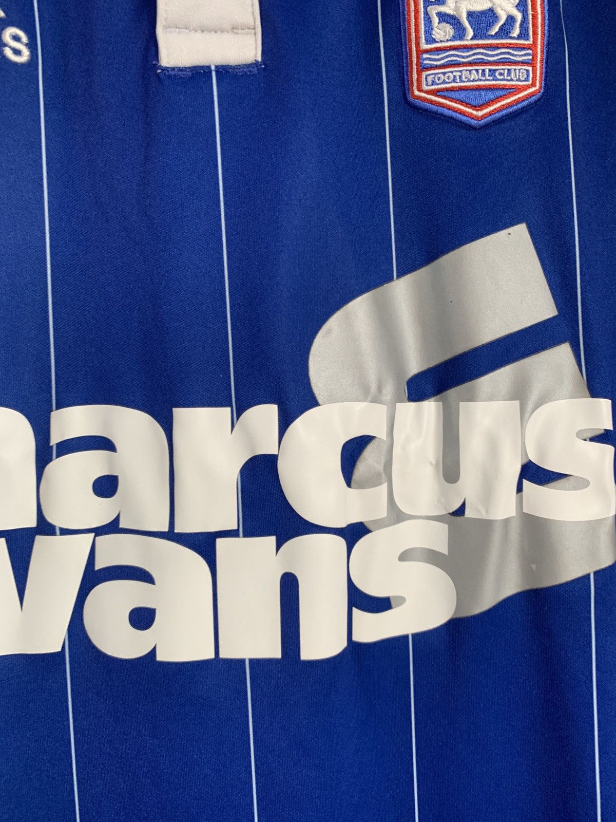 Adidas Ipswich Town 2015 Home Football Shirt Adidas Soccer Jersey S Size US S / EU 44-46 / 1 - 8 Thumbnail